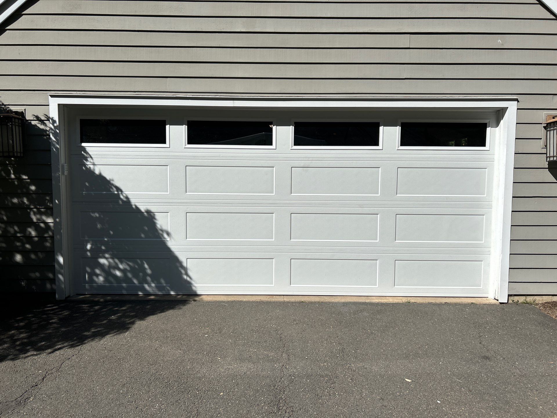Stunning Garage Door Transformation with Amarr Olympus by DiGiorgi Roofing and Siding Inc