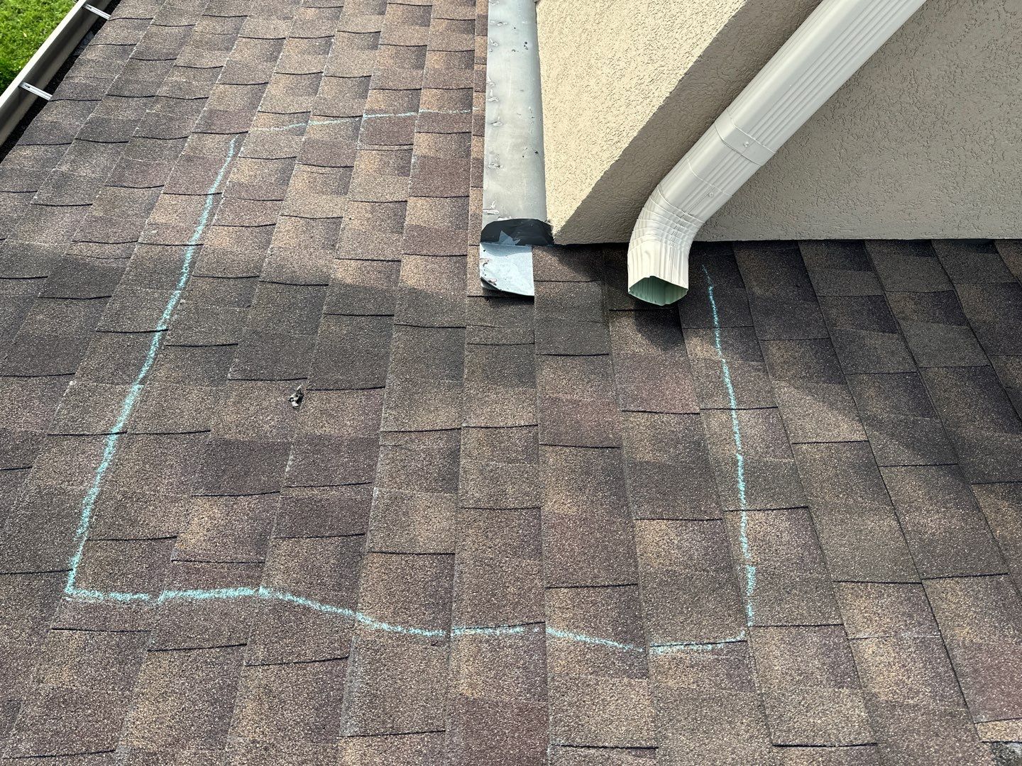 Hail Damage using Owen's Corning Duration (Lifetime) Shingles by Roof Repair Company