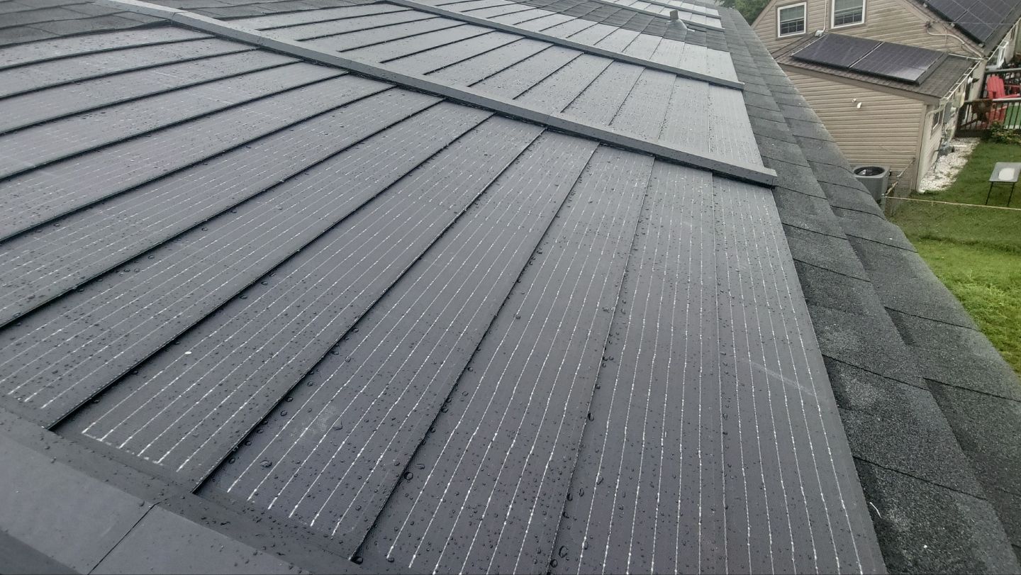 Roof and Solar Installation using GAF Timberline Solar HDZ by ExteriorPros
