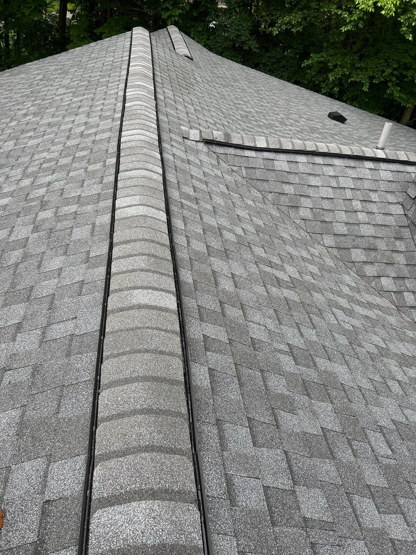 Oakton: Roof Replacement With CertainTeed Landmark Designer Shingles in Pewter by RM Banning, Inc.