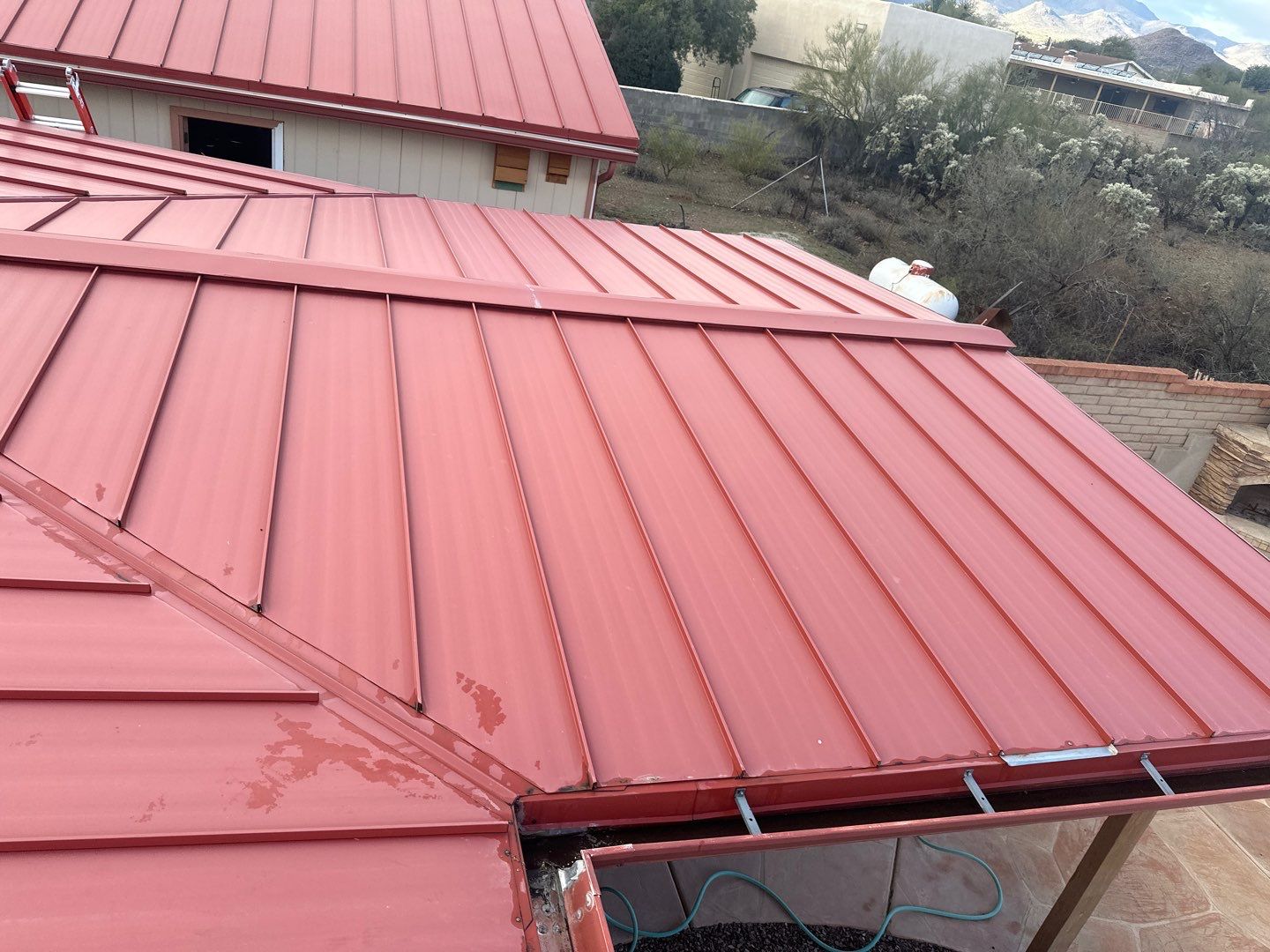 Colonial Red Standing Seam by Reimagine Roofing