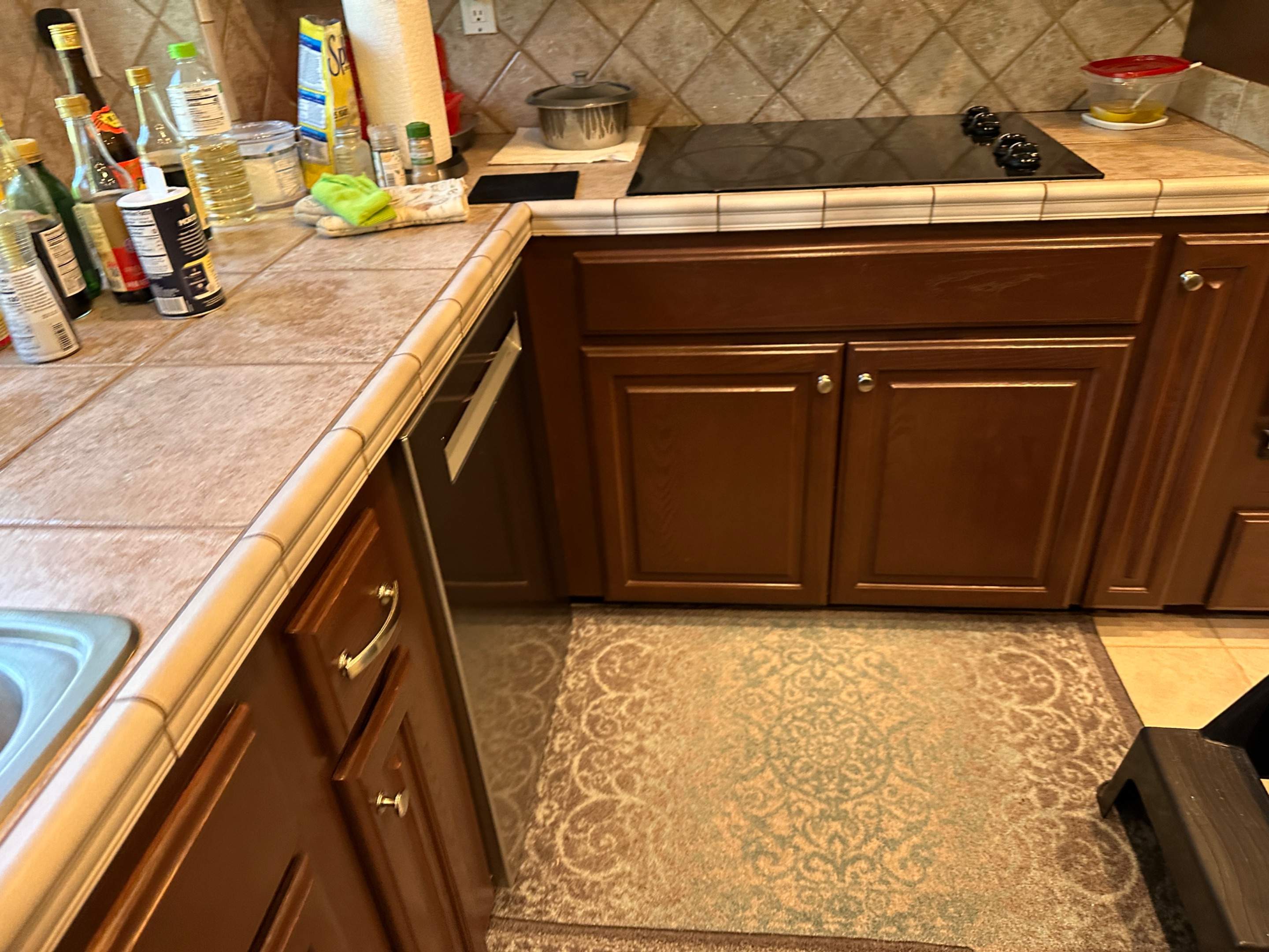 Kitchen remodel using Bertch cabinets, and Cambria quartz countertops by Mena stone surfaces