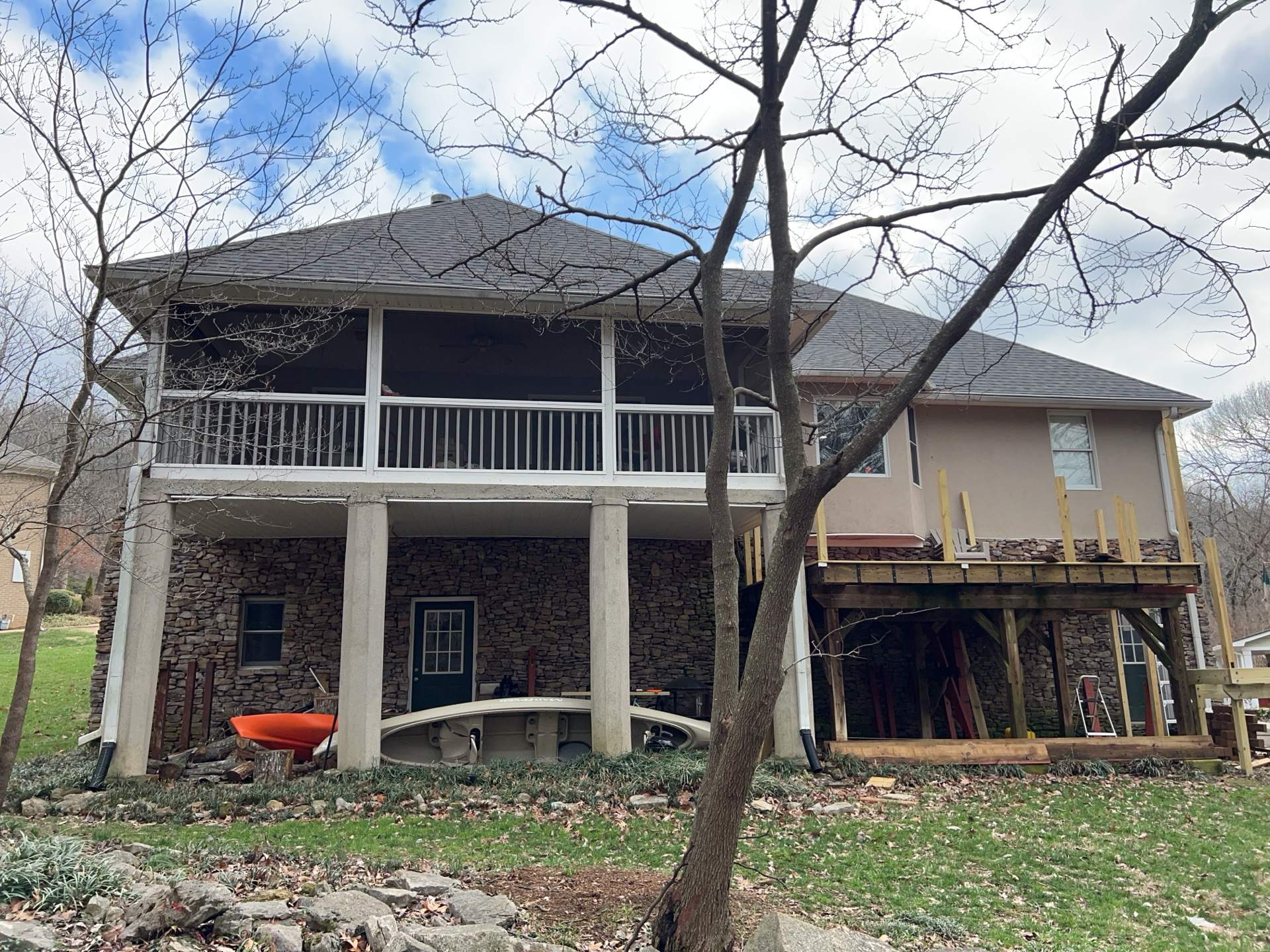 EIFS Replacement Using Hardie Plank by Freedom Exteriors