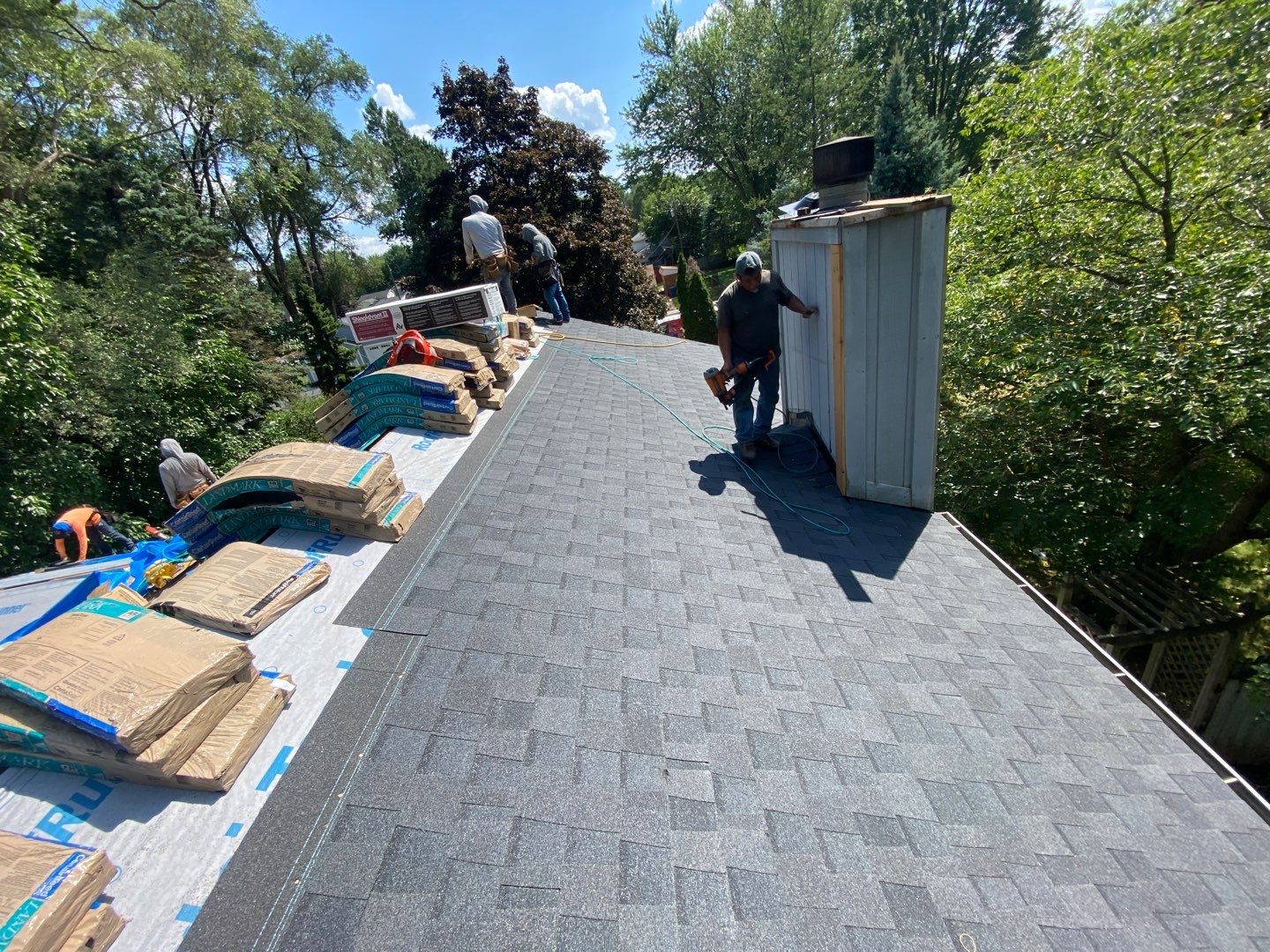 Roof Replacement using CertainTeed Landmark by 180 Contractors