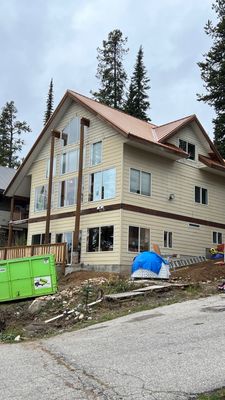 Residential Roofing Installation using 12" Prolok metal