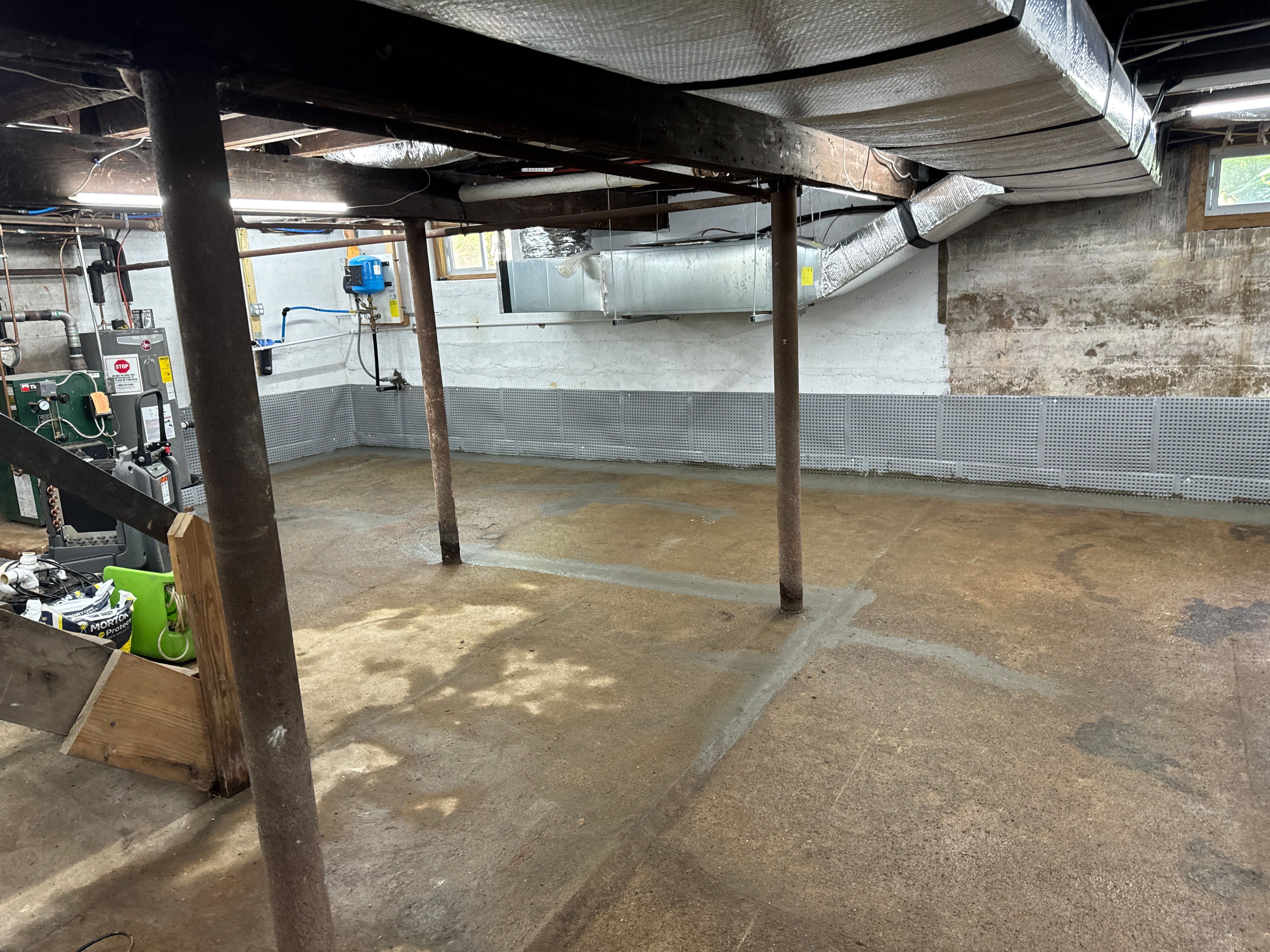 Interior French Drain Boonton NJ by Pure Service Pro, LLC 