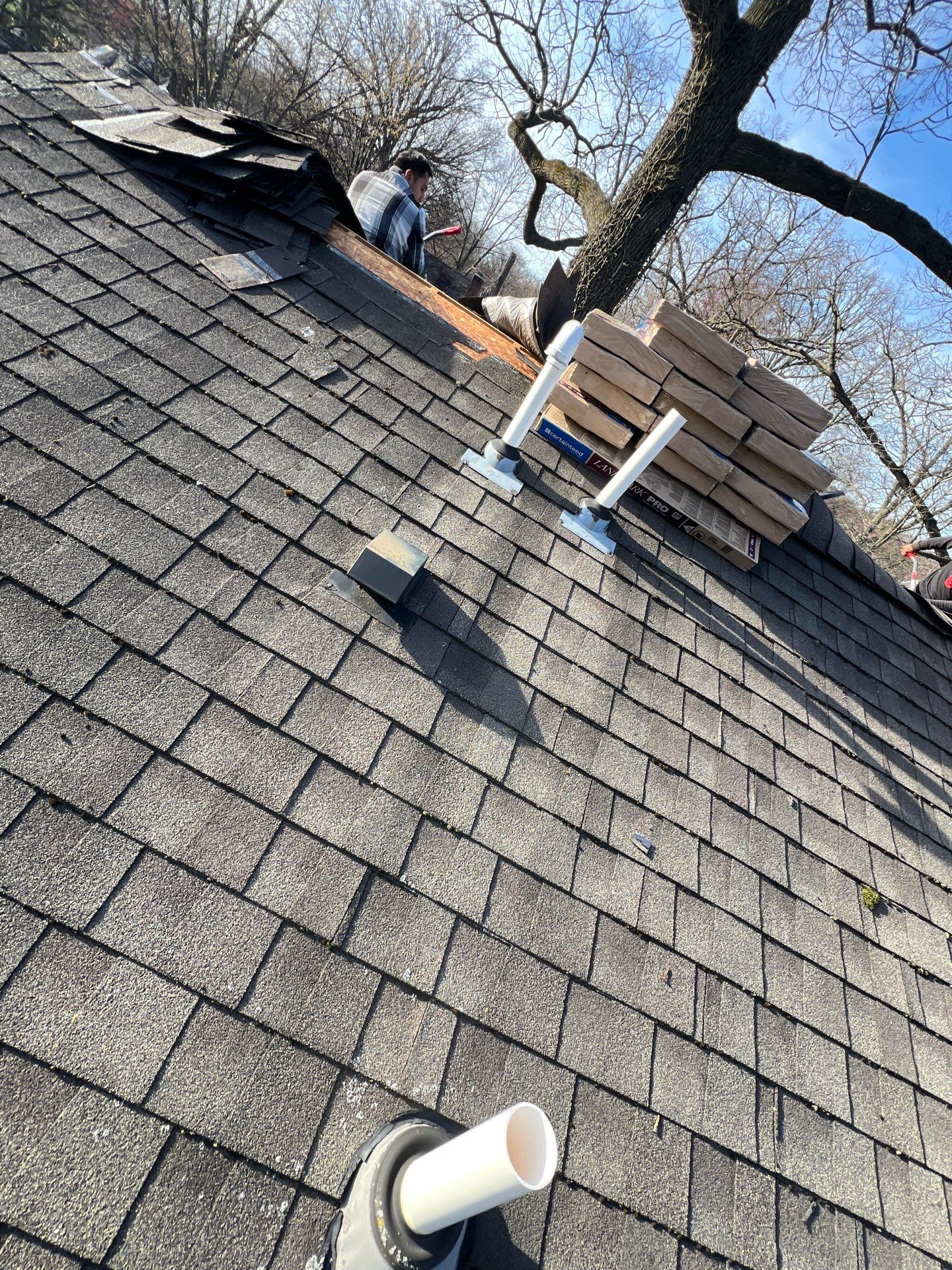 Project in Pleasant Ridge by Eave Roofing