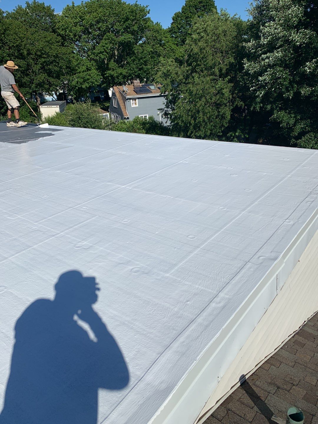 Residential Roofing Installation using Owens Corning Duration Driftwood by A Plus Exterior