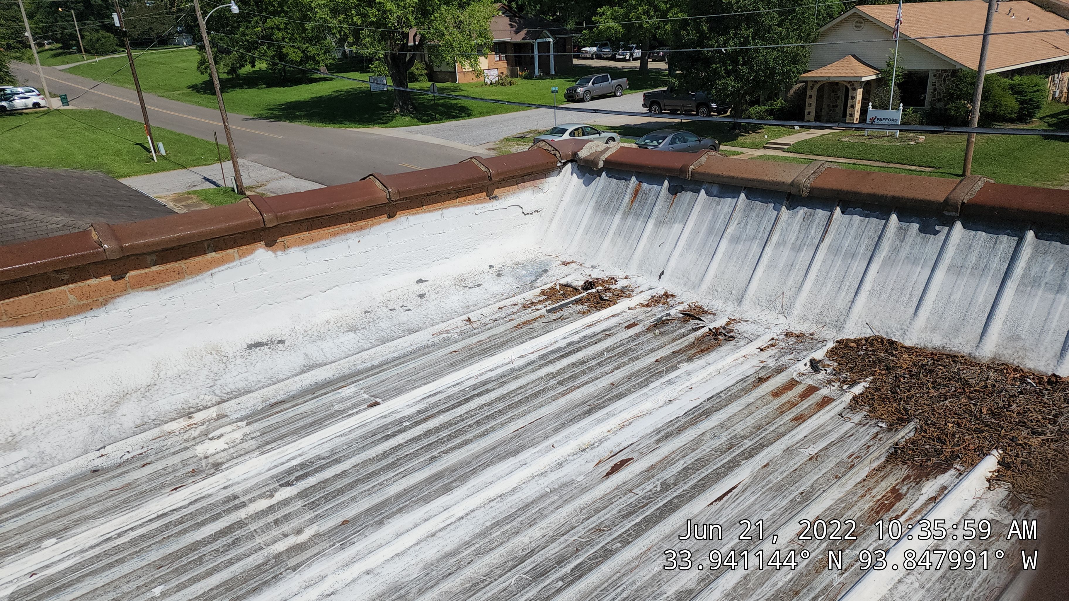 Commercial Roofing Installation using Aldocoat Coatings by Hostetler Roofing