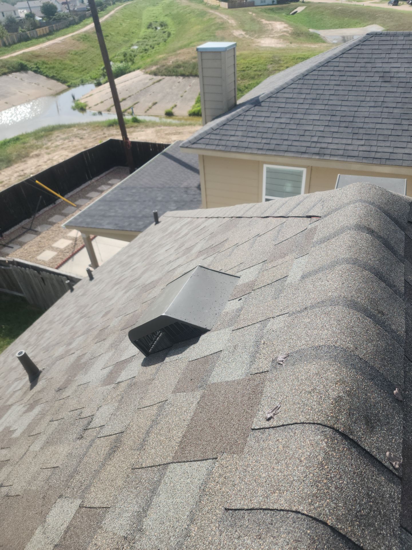 Residential Roofing Installation using Owen's Corning Duration (Lifetime) Shingles by Roof Repair Company