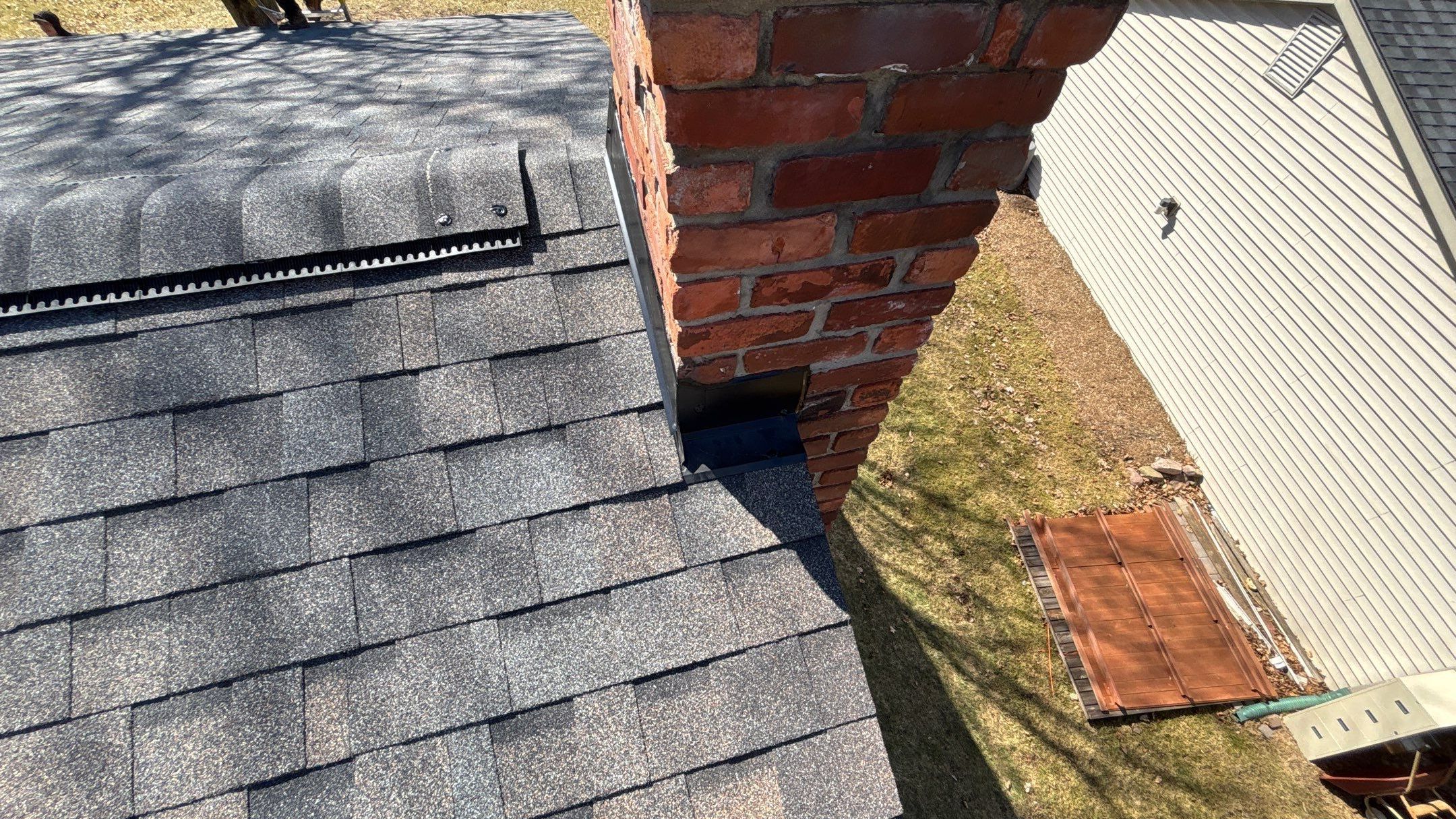 Siding Replacement using Alside Charcoal Smoke and Roof Replacement using Owens Corning Peppercorn by 180 Contractors