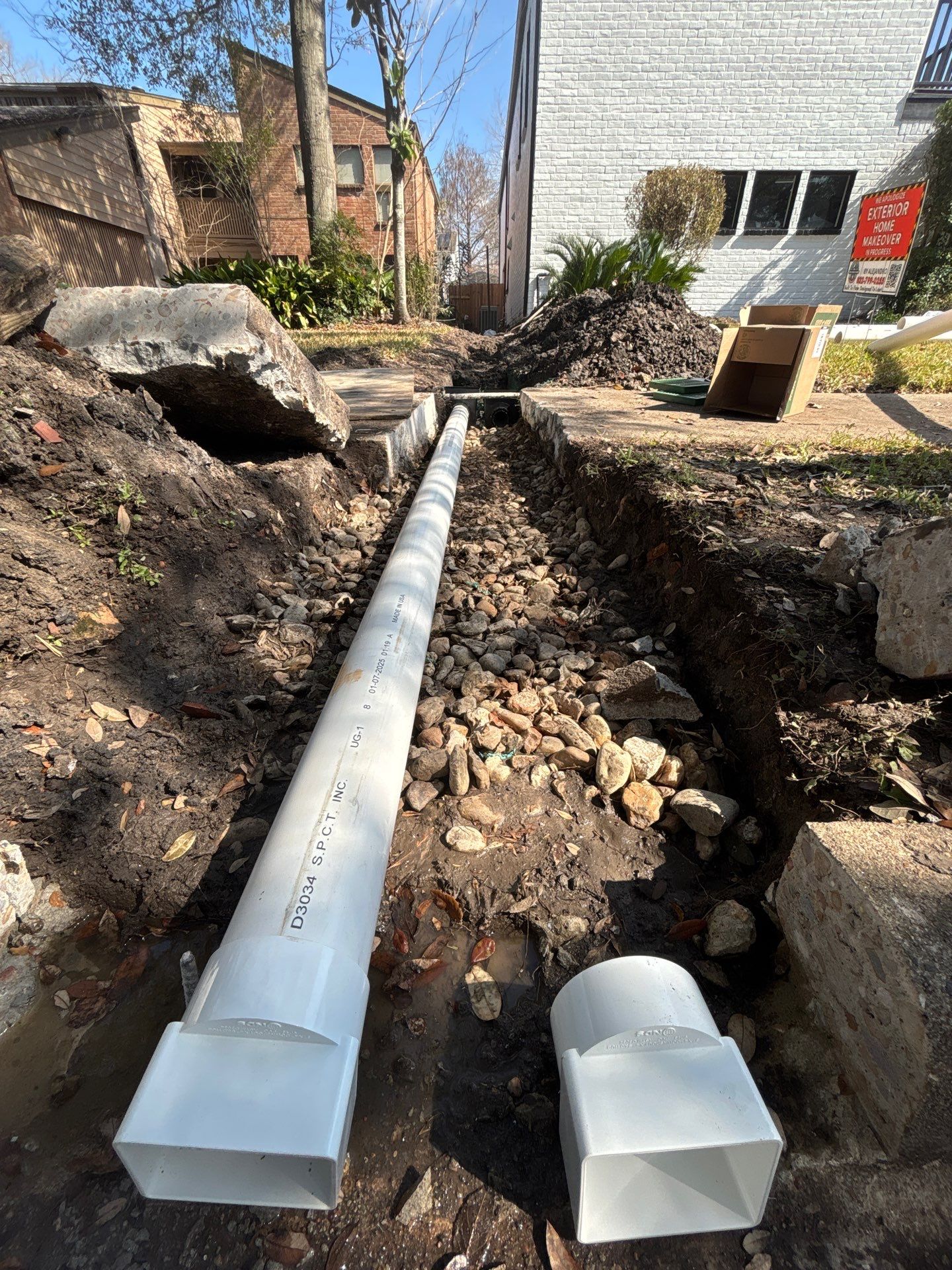 Full House Drainage System by Texas Urban Elements