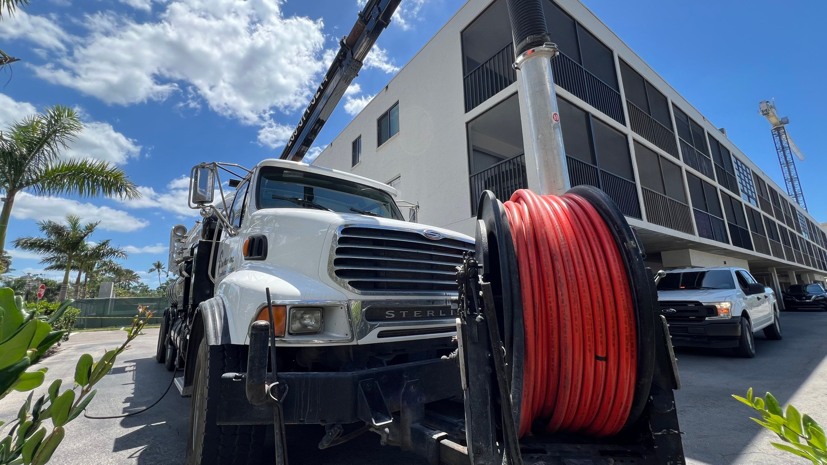 Naples Condo Catch Basin Cleaning by APS Power & Water