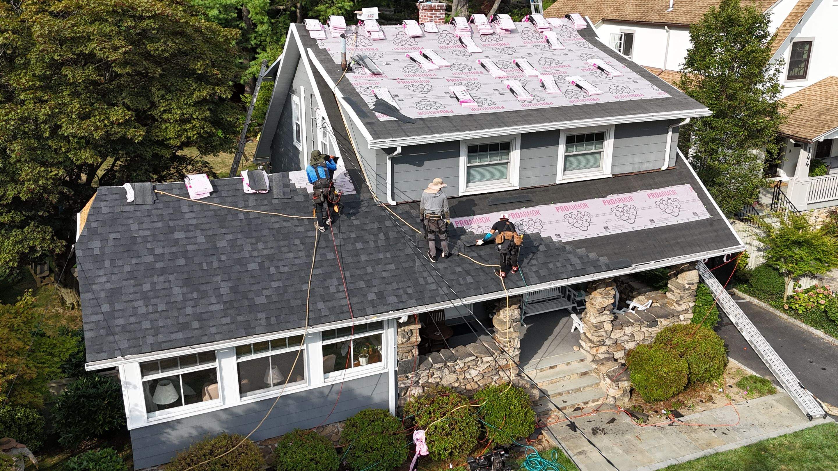 Project in Rye by The Energy Efficient Roofer & George's Seamless Gutters