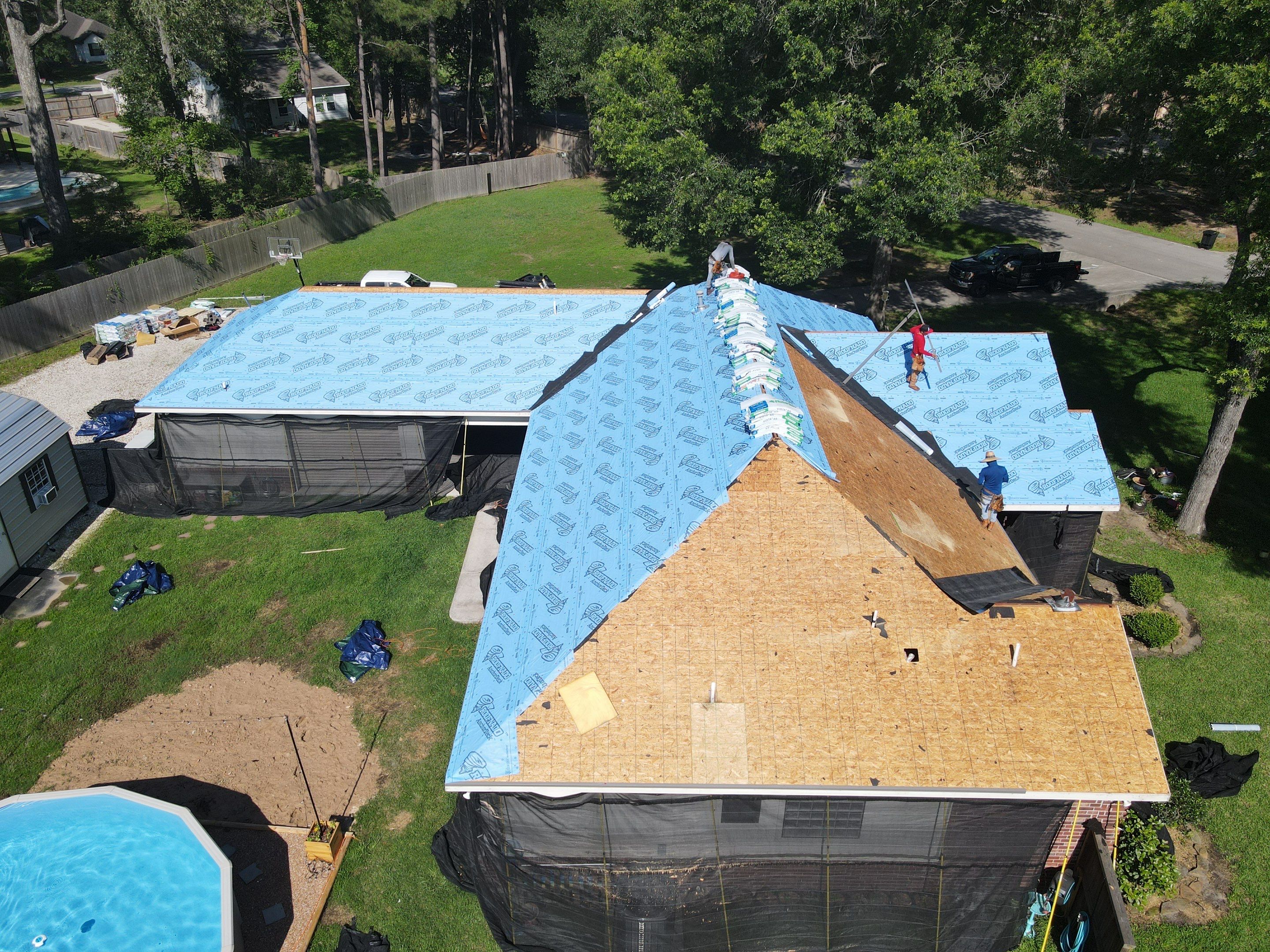 Residential Roofing Installation using Malarkey Vista Impact Resistant by Roof Concepts Construction