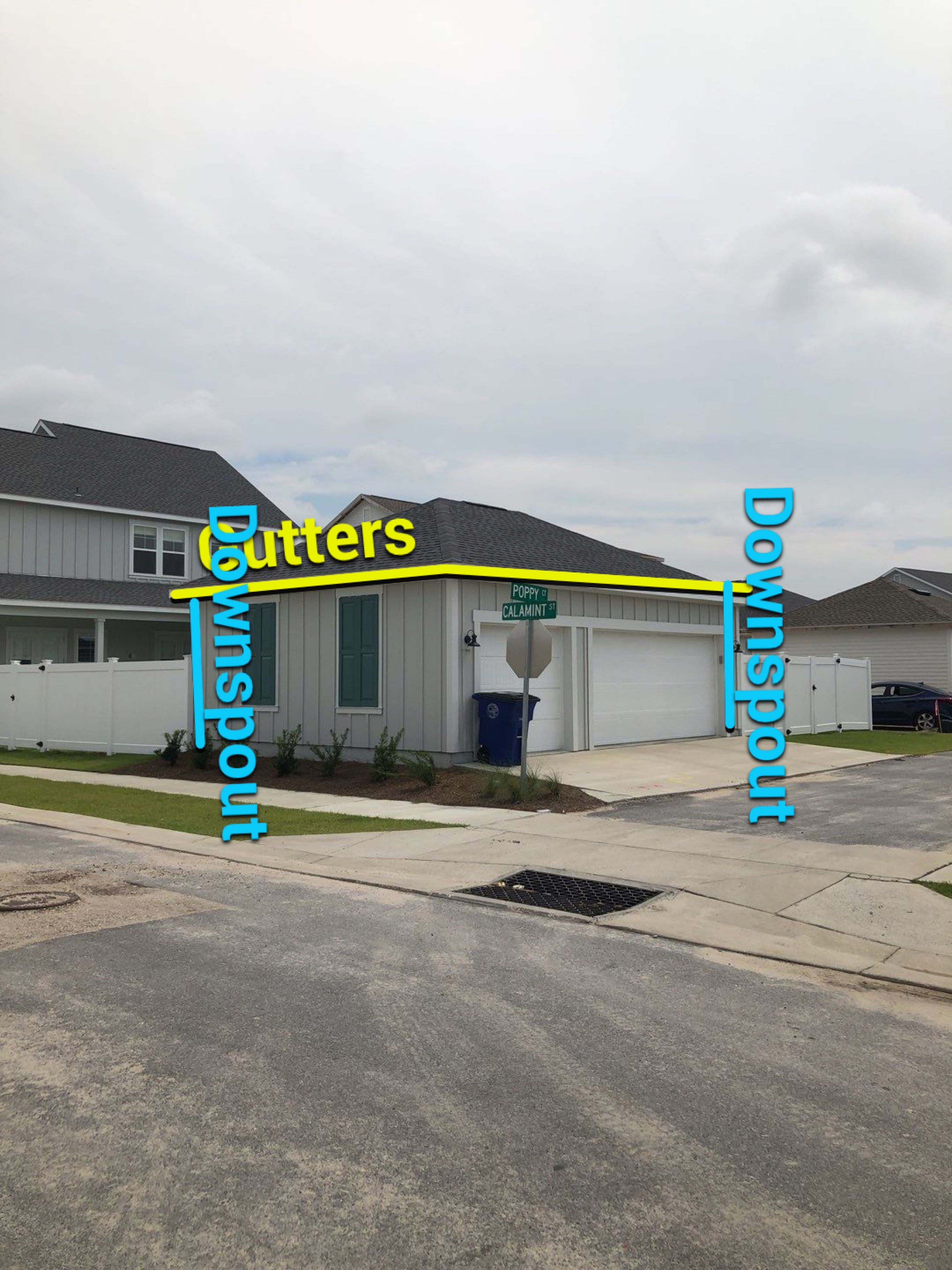 Seamless Gutter Installation using White K-Style Gutters by Gutter Professors