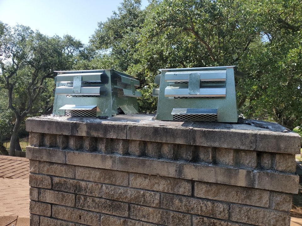 Spark Arrestors Replacement on Duplex by Lighthouse Roofing