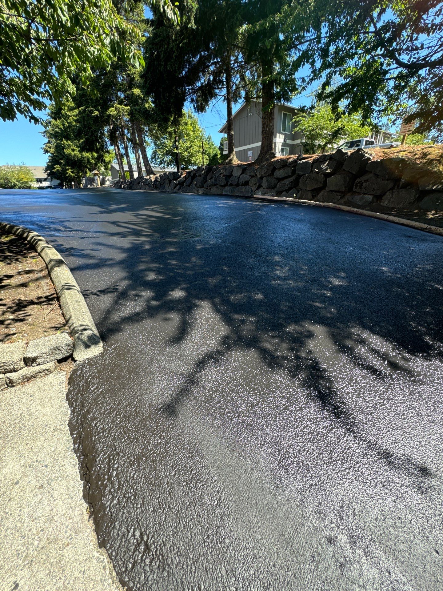 Dana | Sealcoat Parking Lot   by Jireh Asphalt & Concrete Inc 