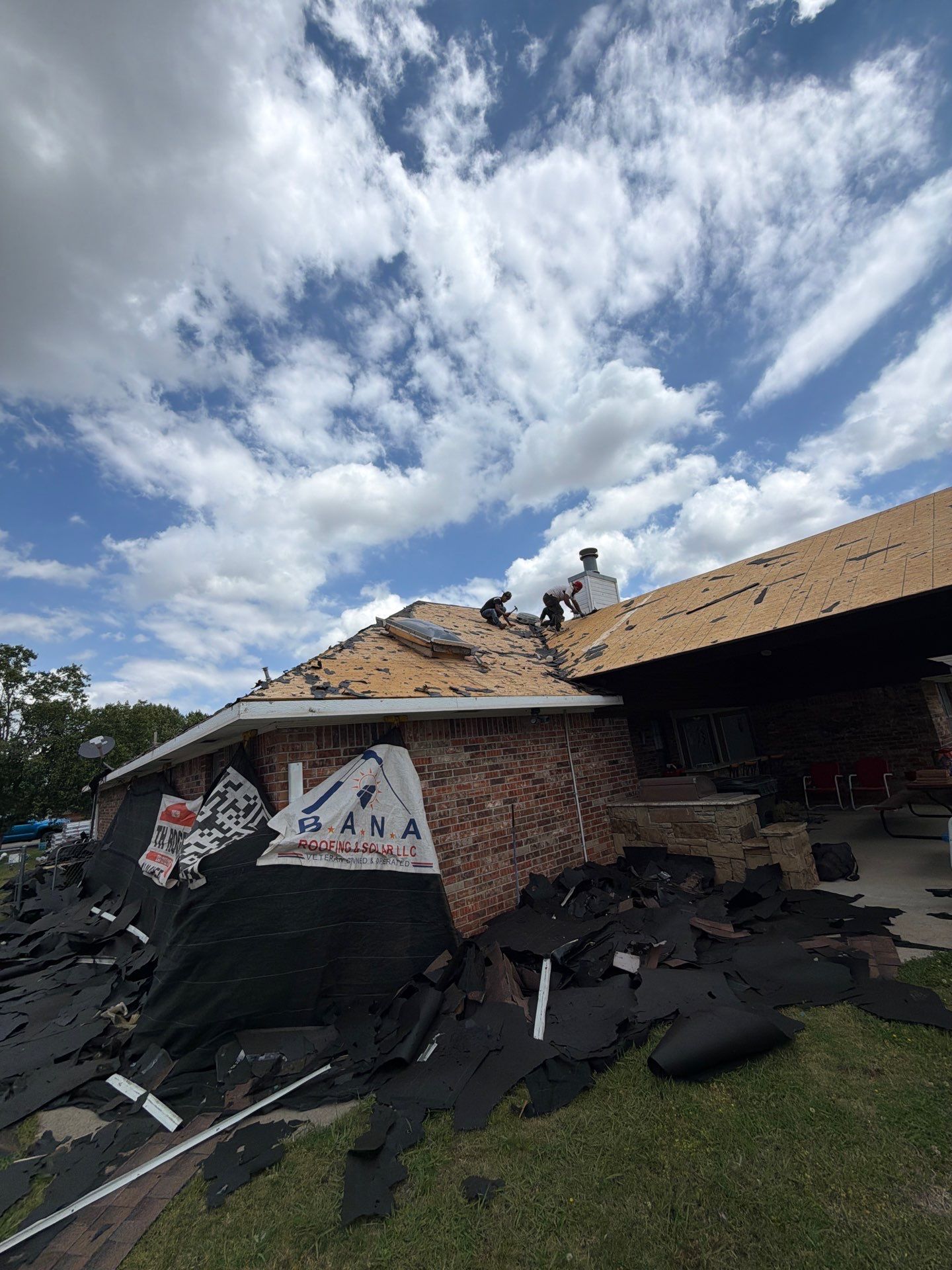 GAF Timberline Asphalt Shingle Roof Replacement in Sulphur, Oklahoma by BANA Roofing and Solar Supply