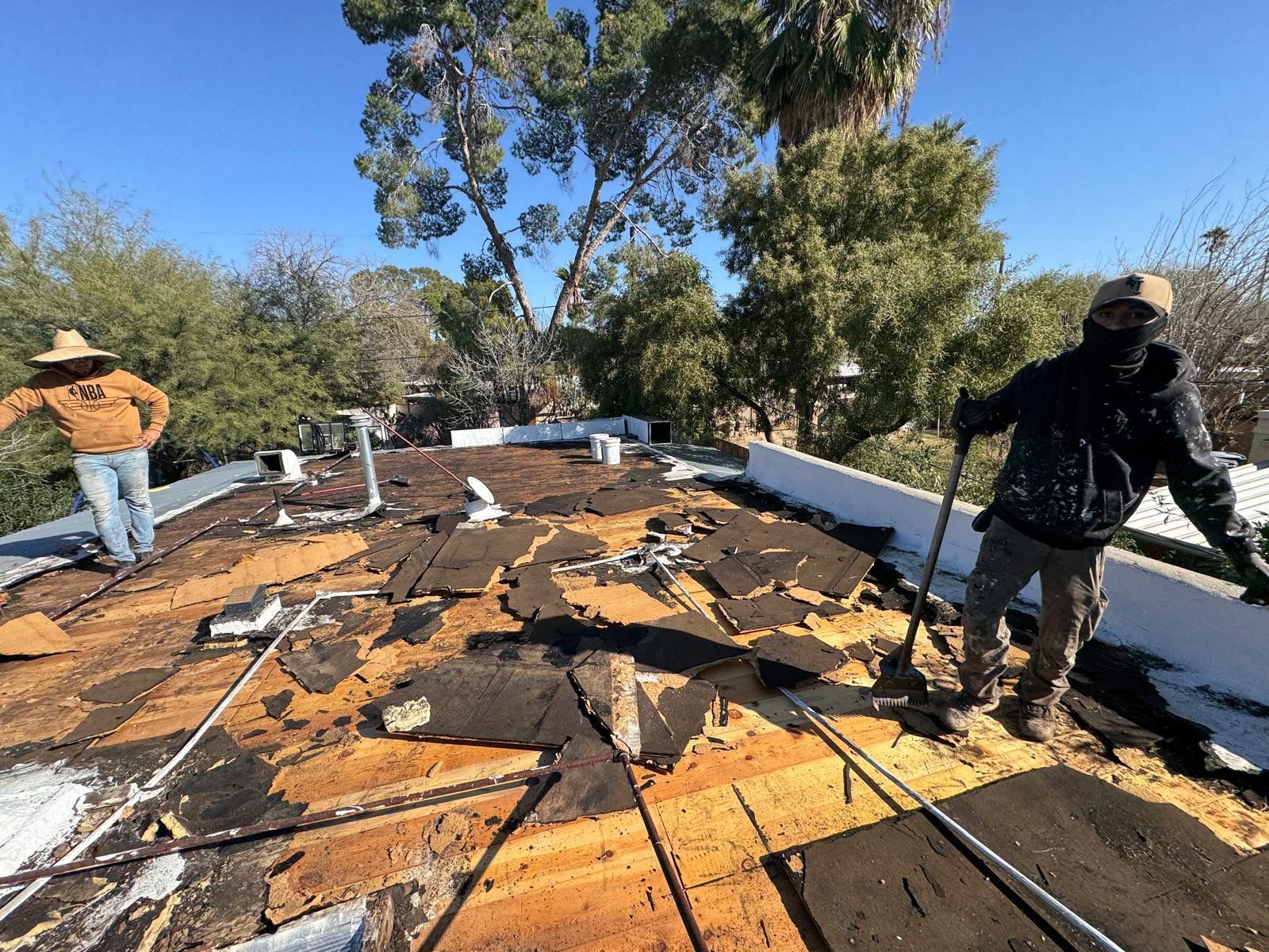 Project in Tucson by West Coast Roofing AZ