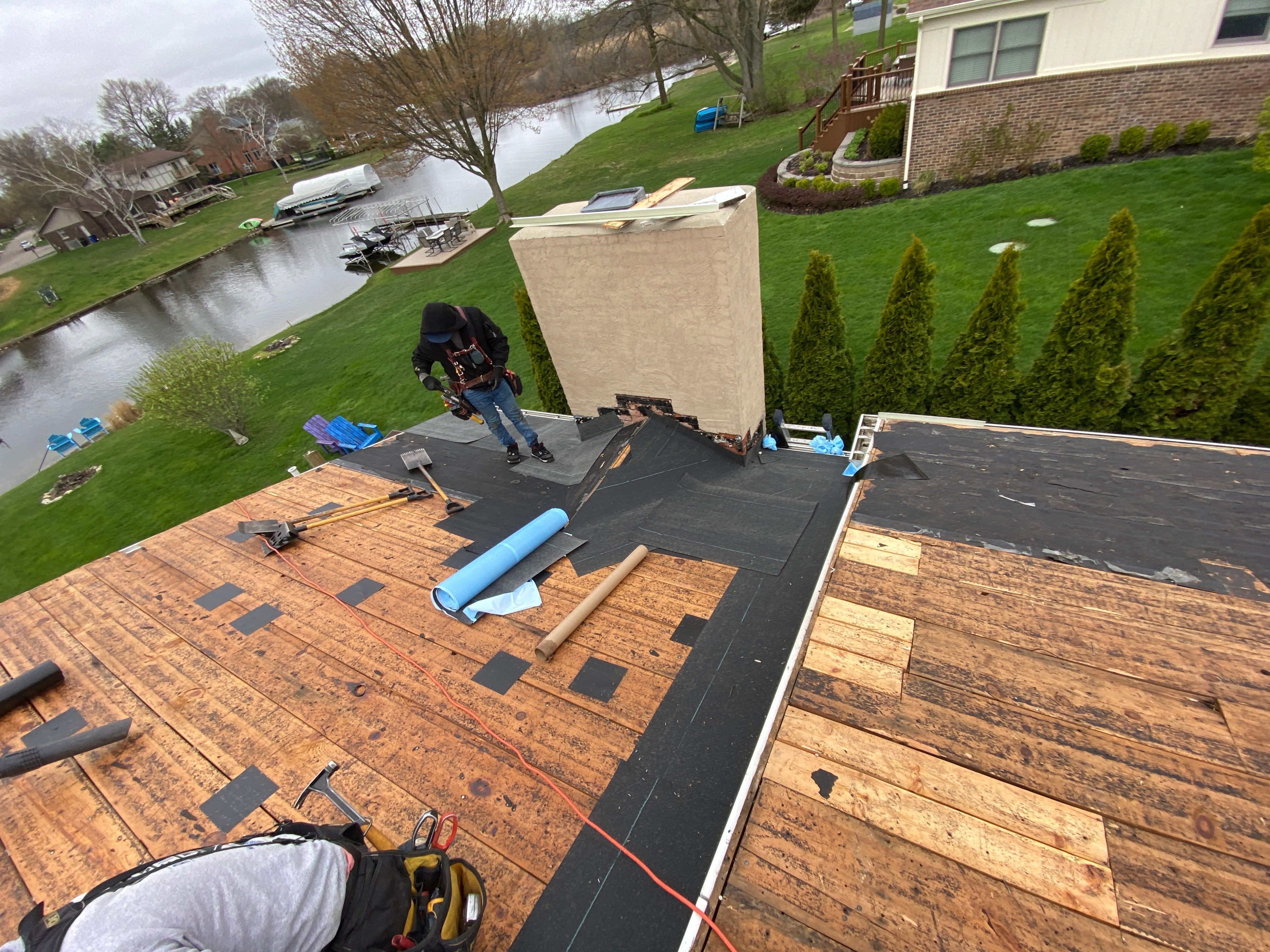 Roof Replacement using CertainTeed Landmark by 180 Contractors