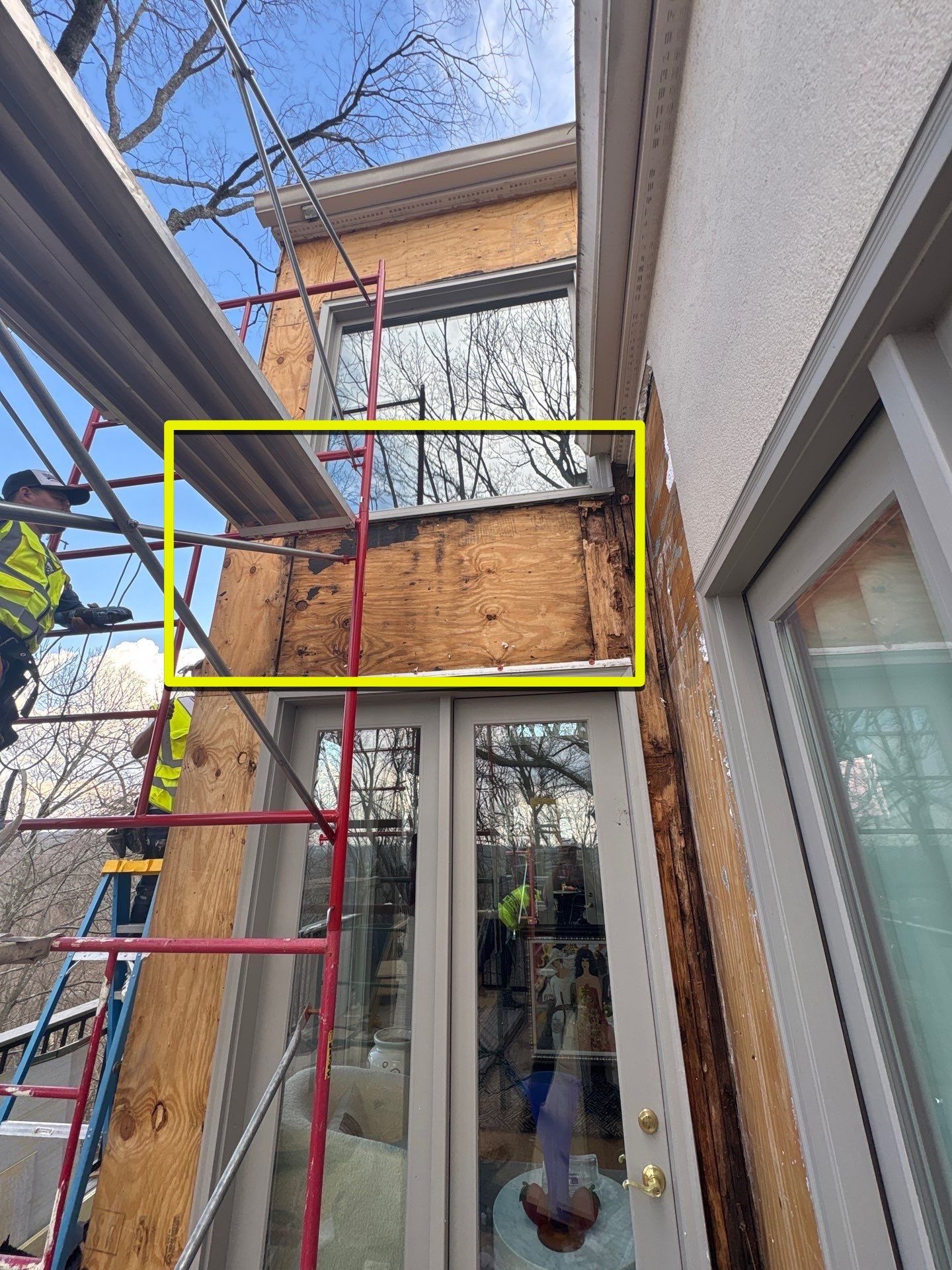Exterior Wood Rot Repair and Sheathing Replacement in Nashville by U.S. Exterior Solutions