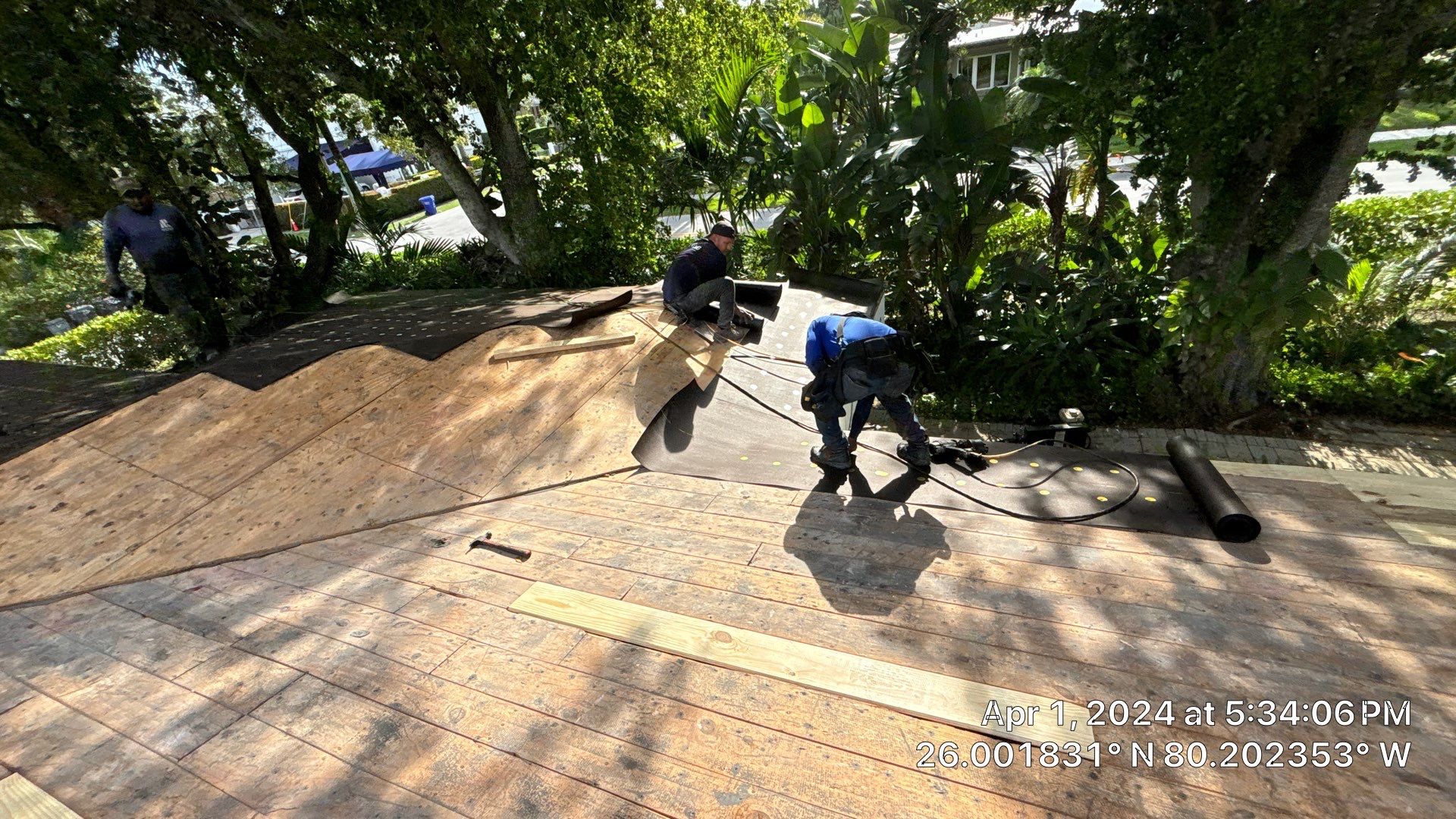 Residential Roof Replacement Using Crown Windsor Tiles by Earl W. Johnston Roofing 