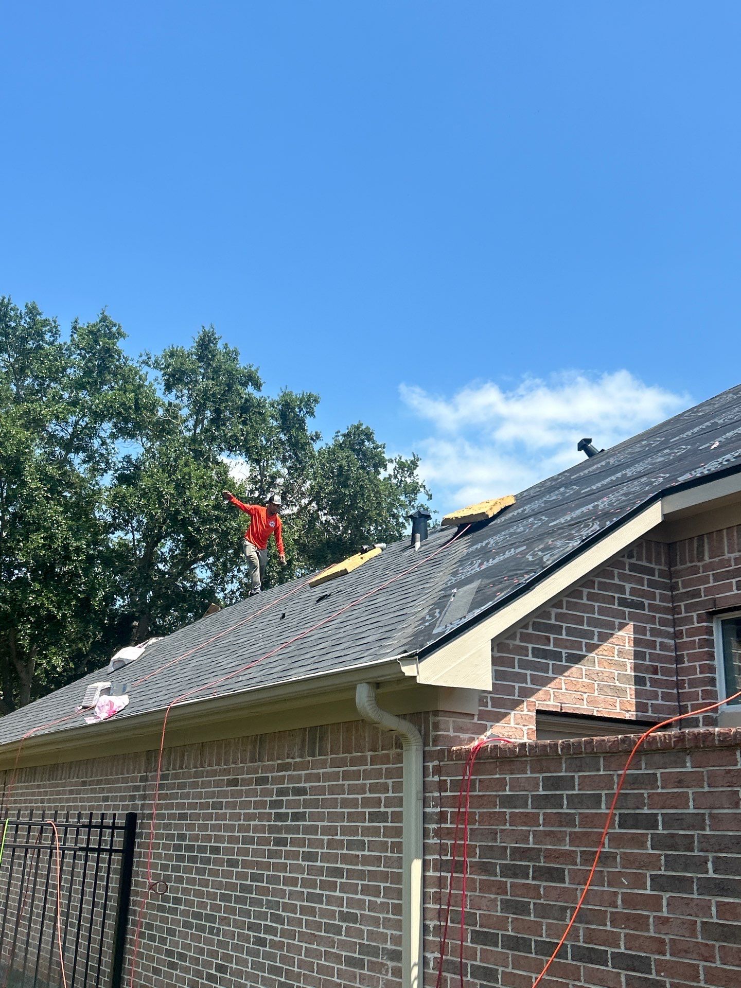 Residential Roofing Repair using Owen's Corning Duration (Lifetime) Shingles by Roof Repair Company
