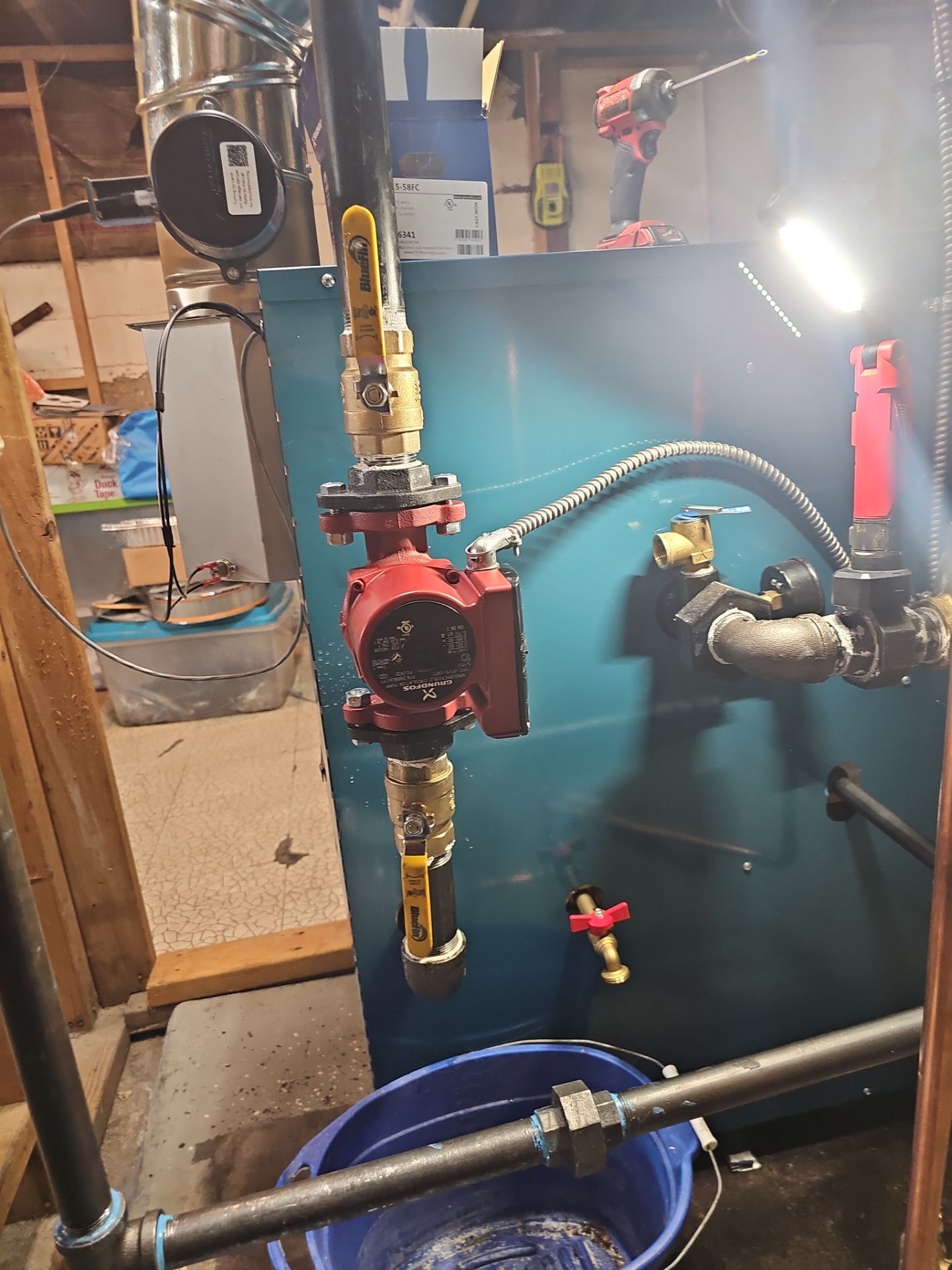 Burnham Boiler Installation by GSHA Services LTD