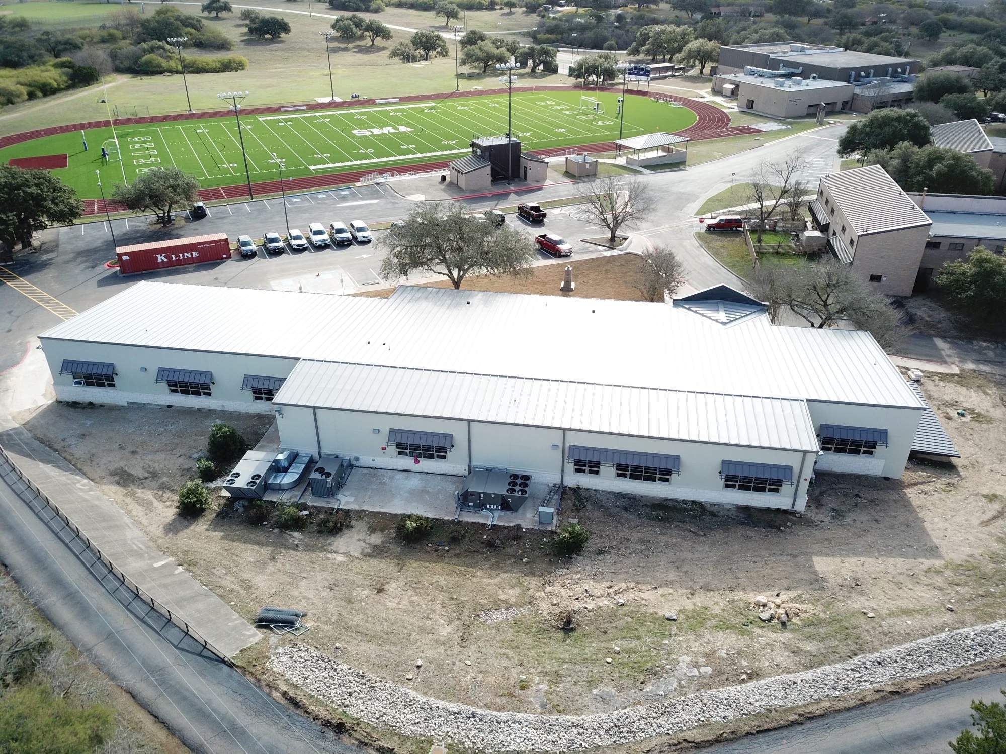 San Marcos Academy Roof Replacement by Cool Roofs