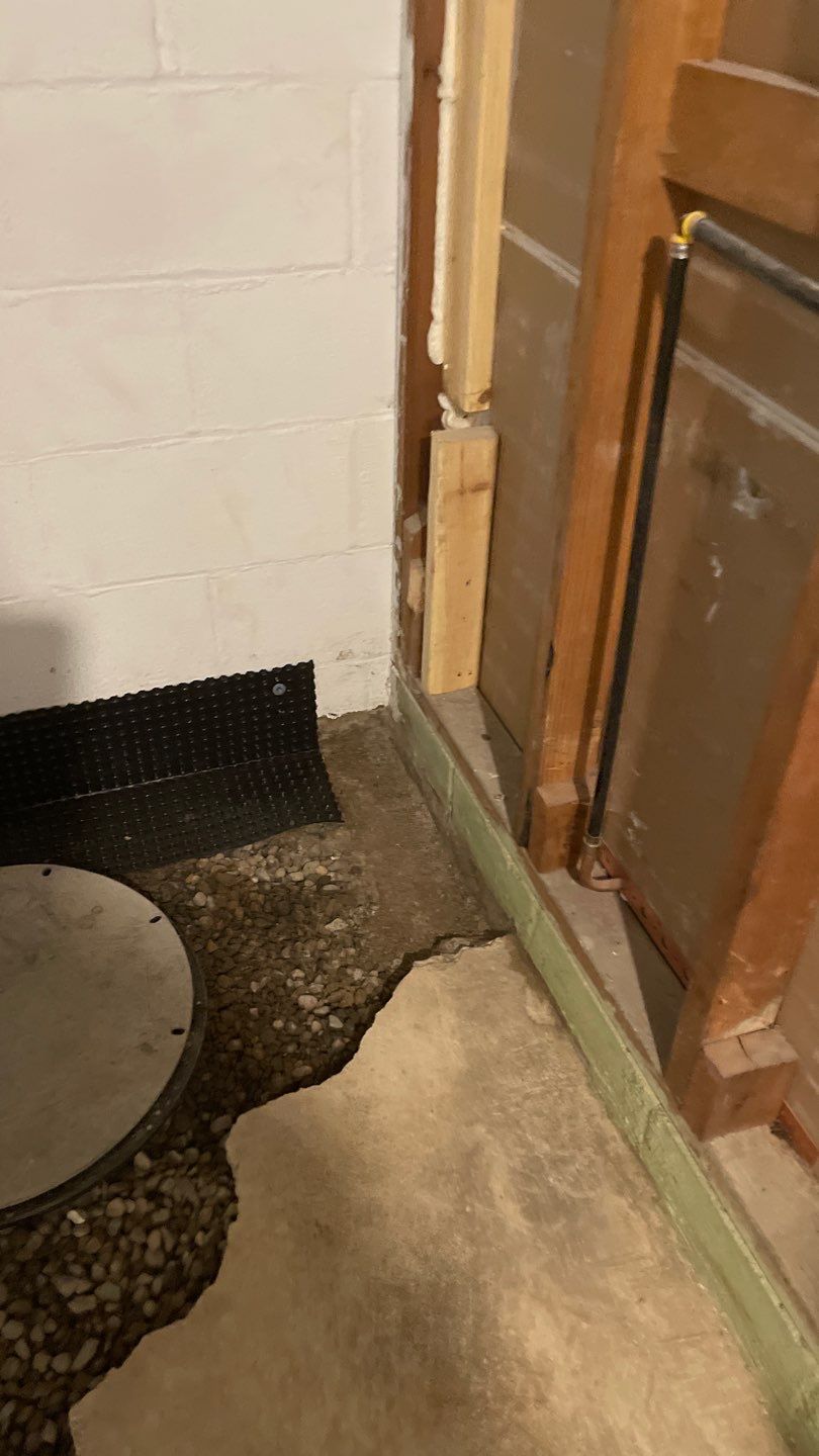 Drain Tile & Sump Pump Installation in South Minneapolis by Waterproofing Northeast