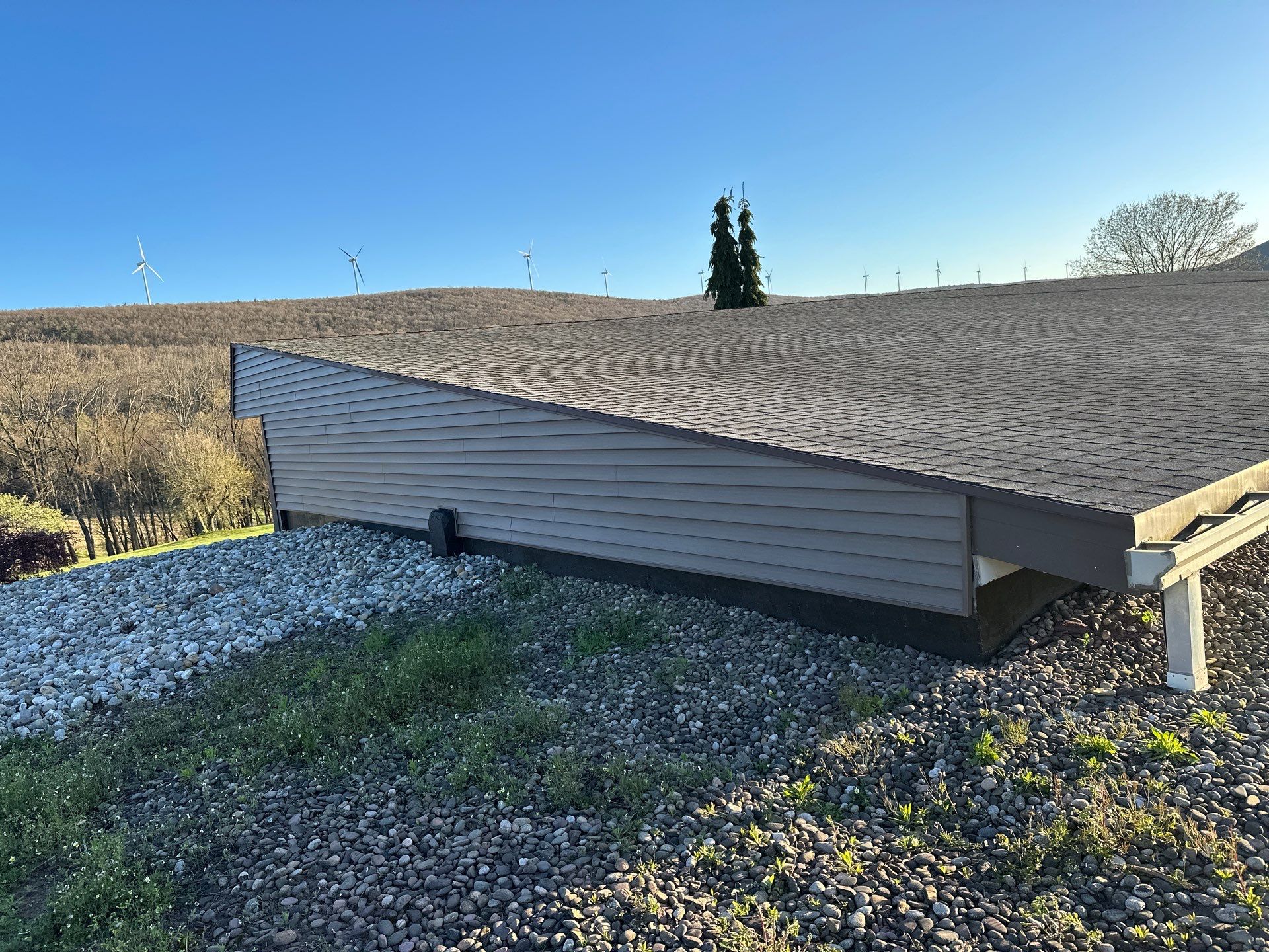 Exterior transformation in Ringtown by Esh Builders