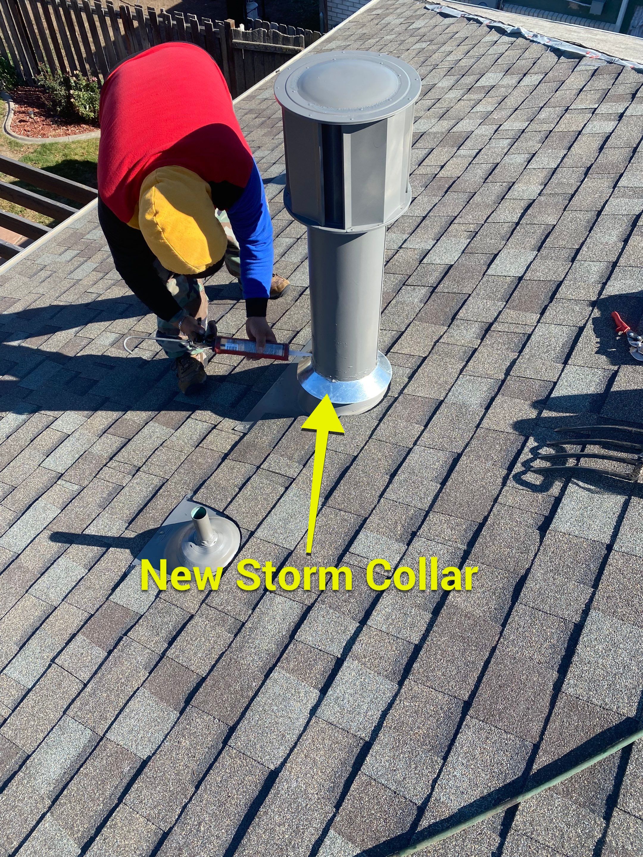 Re-Roof Due to Hail Storm  by Black Belt Roofing 
