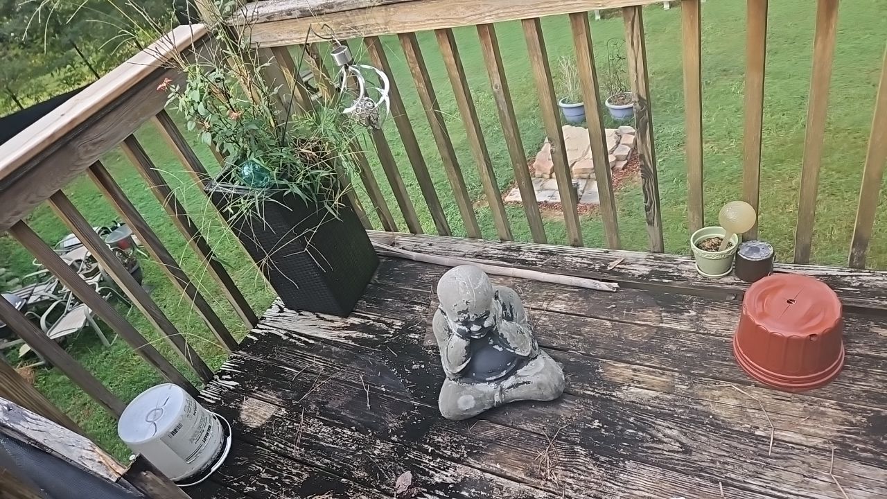 Split Rail Trail - Deck Installation  by Pillar and Pine