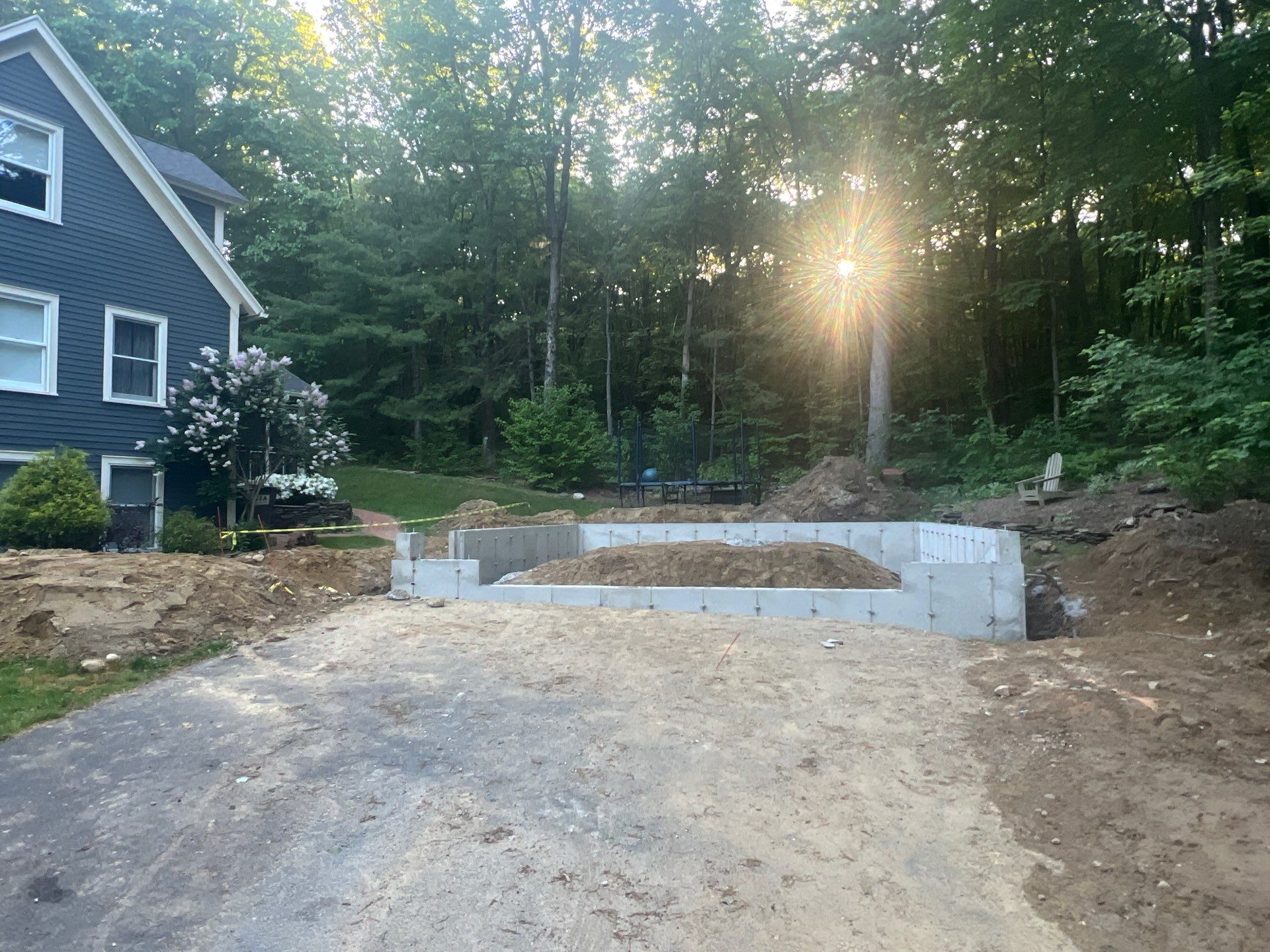 Garage using LP SmartSide Panel Siding by Chagnon Building & Remodeling LLC