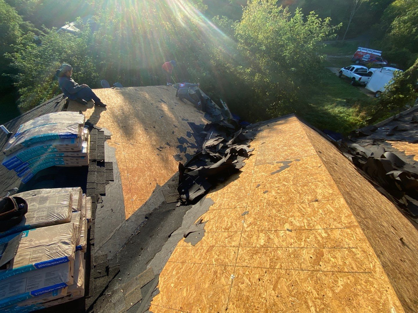 Roof Replacement using CertainTeed Landmark by 180 Contractors