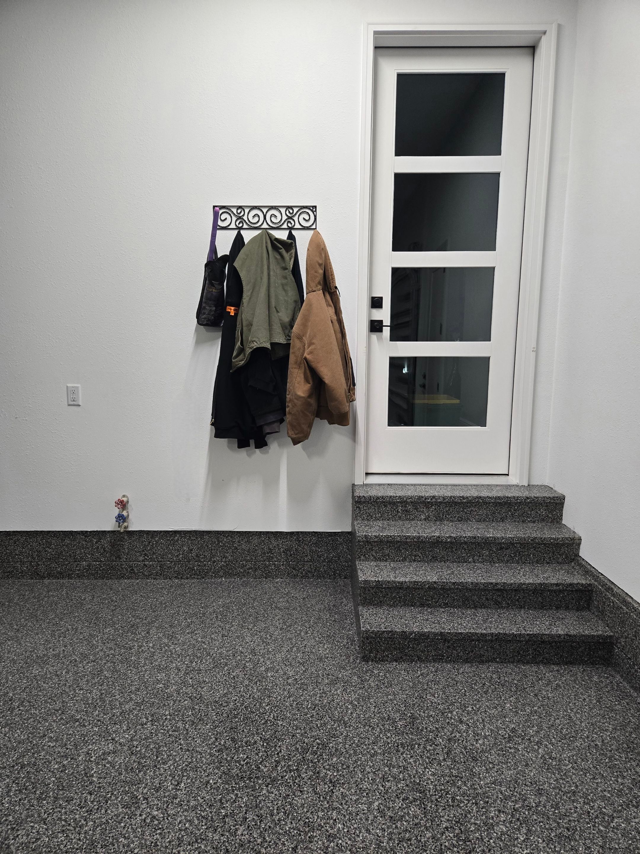 Large Garage in Midnight Fog - Canfield, OH by Alexander Concrete Coatings