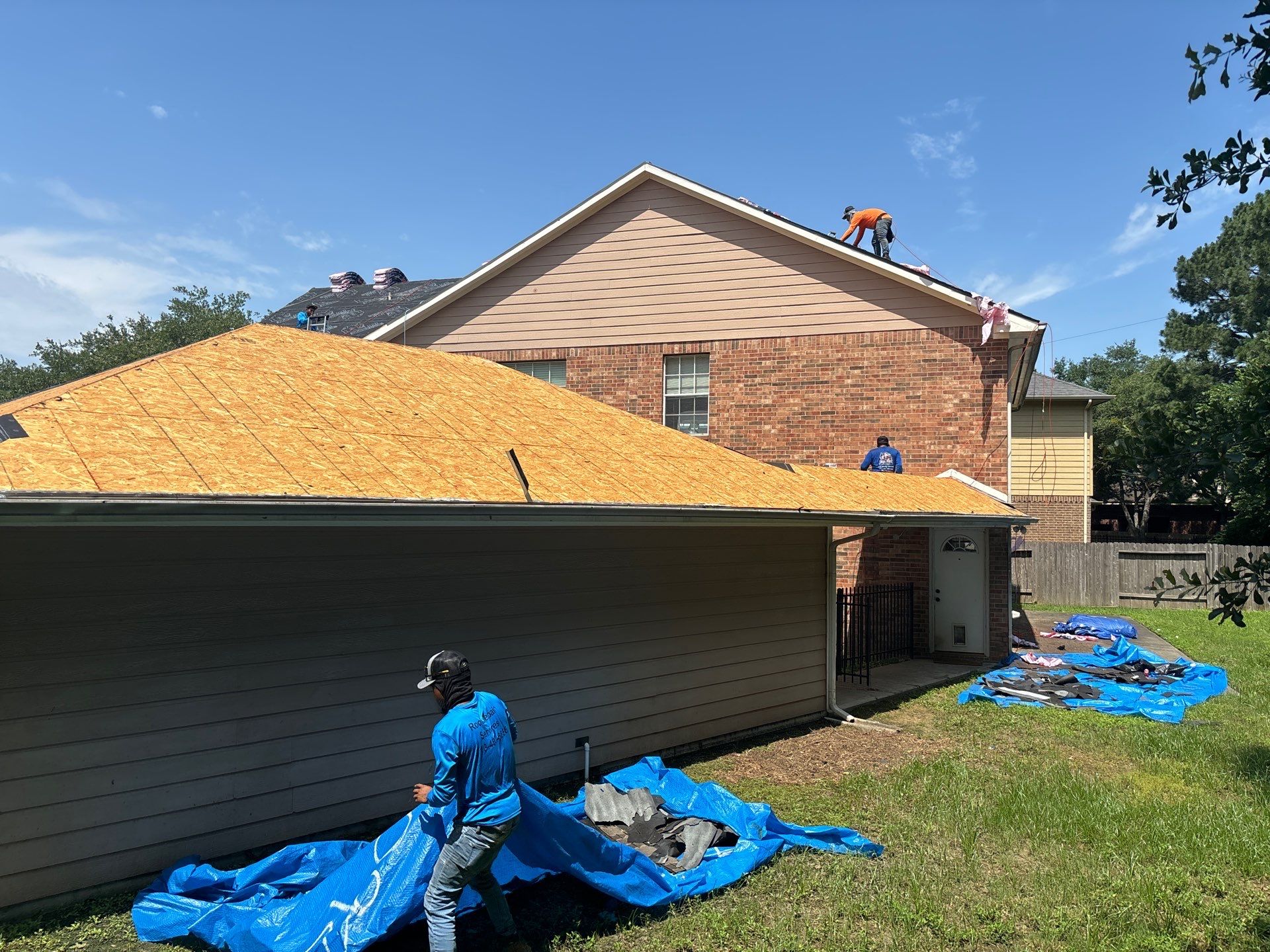 Residential Roofing Repair using Owen's Corning Duration (Lifetime) Shingles by Roof Repair Company
