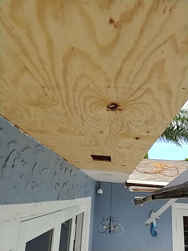 Residential Roof Repair and Exterior Soffit Renovation in Boca Raton by Aastro Roofing