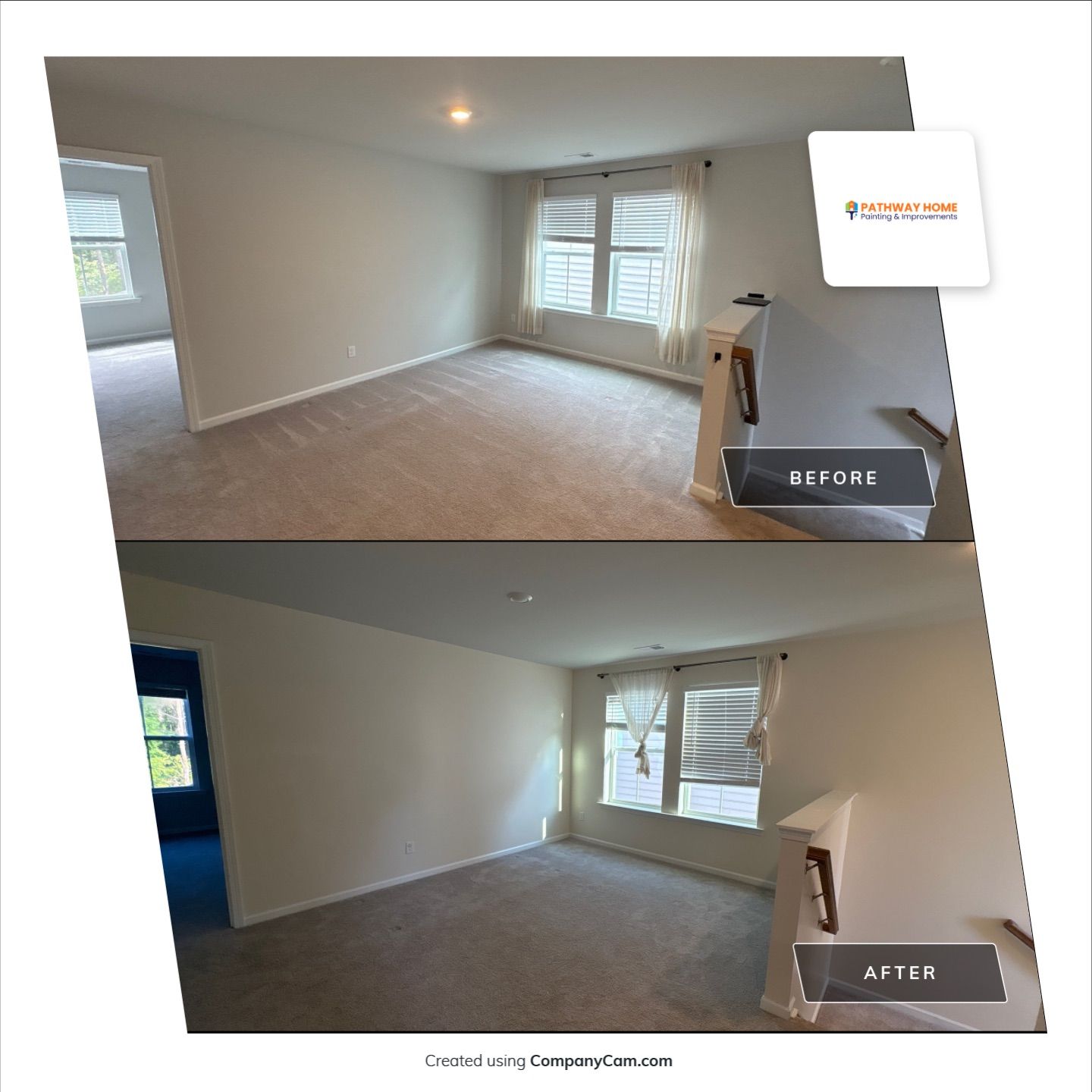 Whole-Home Interior Painting Refresh with Valspar Quail Egg in Ridgeville by Pathway Home Painting & Improvements