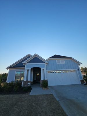 Full Exterior Painting Project in Peachtre City