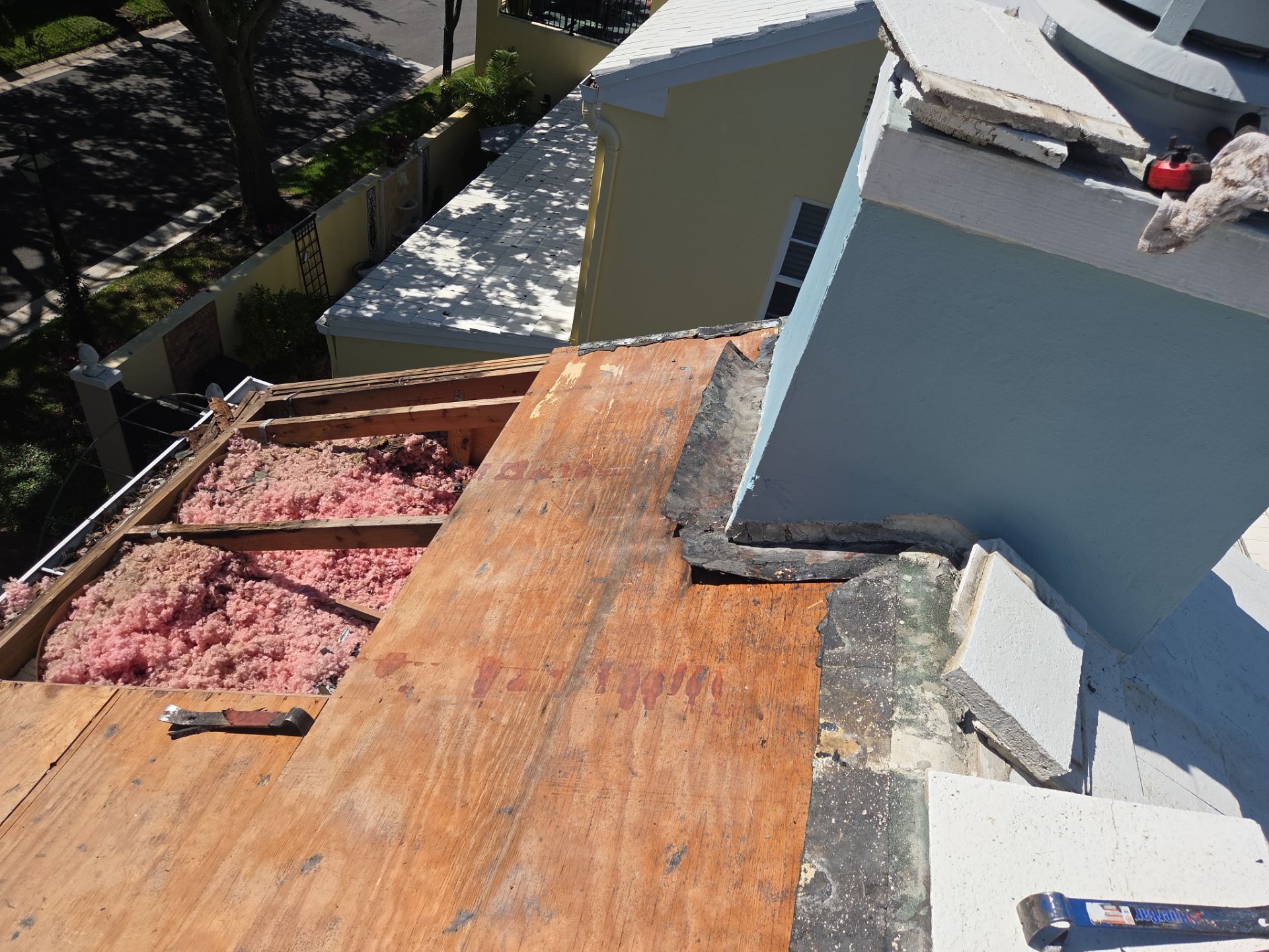 Tile Roof Repair and Decking Replacement in Boca Raton by Aastro Roofing