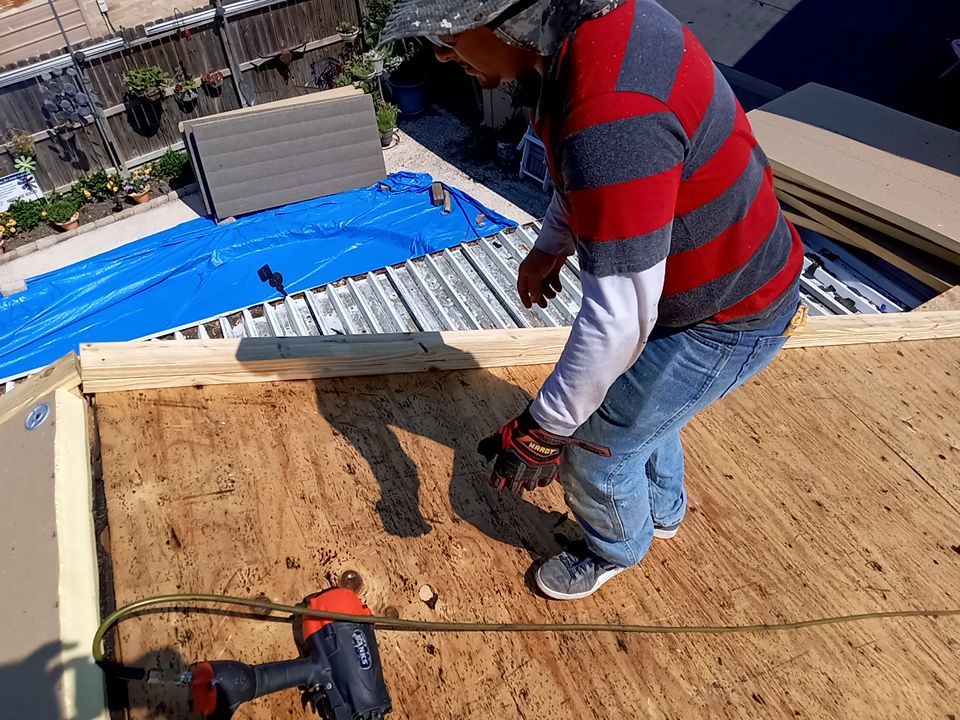 Its to Hot! Insulate this roof by Bayfront Roofing and Construction