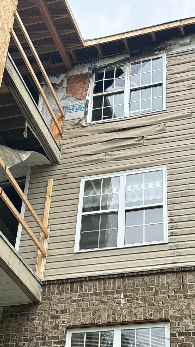 Current restoration project by RJ's Reliable Construction