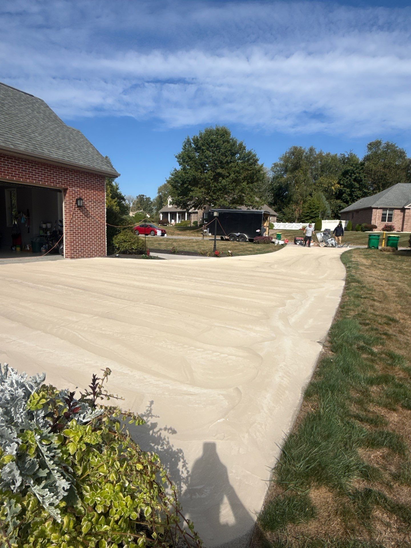 Driveway + Garage + Walkway Project in Meridian by Floors in a Day, Inc