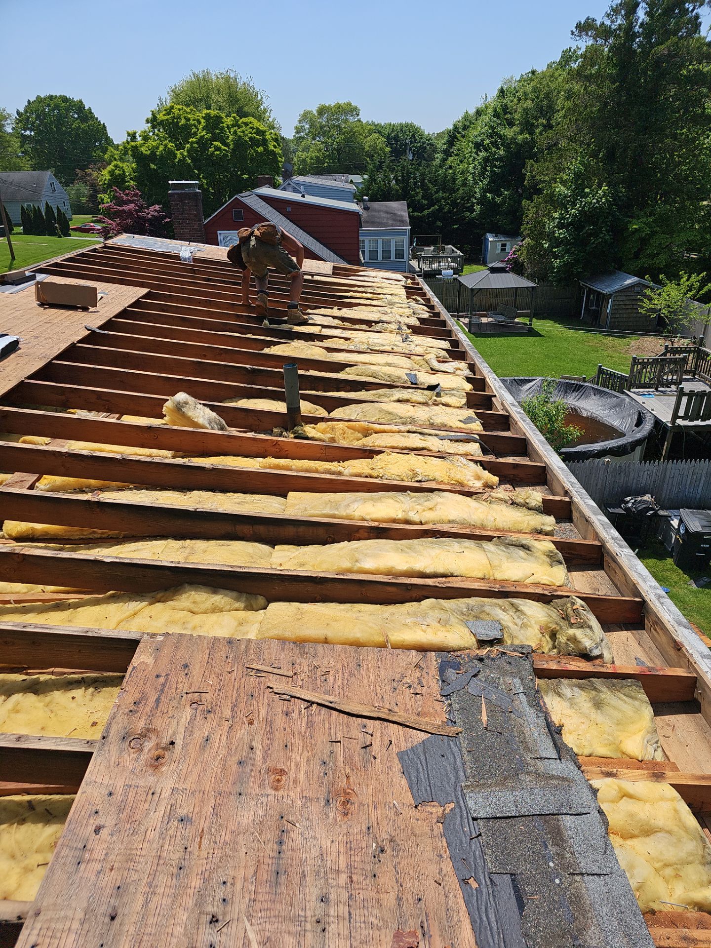 Residential Roofing Installation using Tamko Titan XT - Virginia Slate by A Plus Exterior