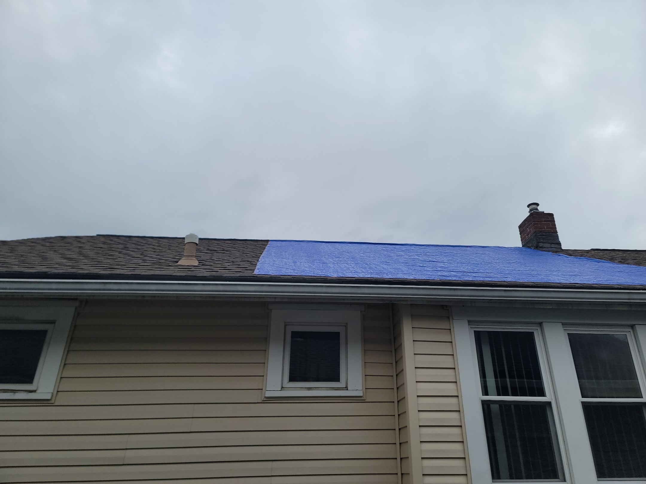 Atlas Pinnacle, Color: Morning Harvest, Drip Edge: Royal Brown by Eagle Eye Roofing