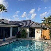 24ga 1.5" Snap- Lock Dark Bronze by Total Roofing System The Metal Roof Experts