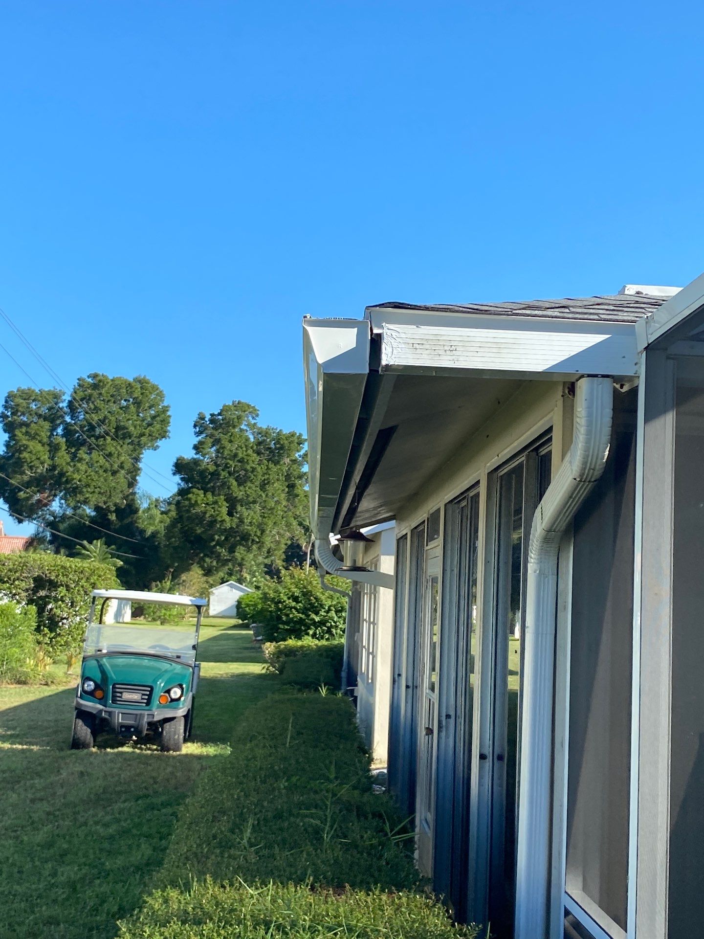 Full Gutter System Installation in Sarasota FL by Gutter Professors