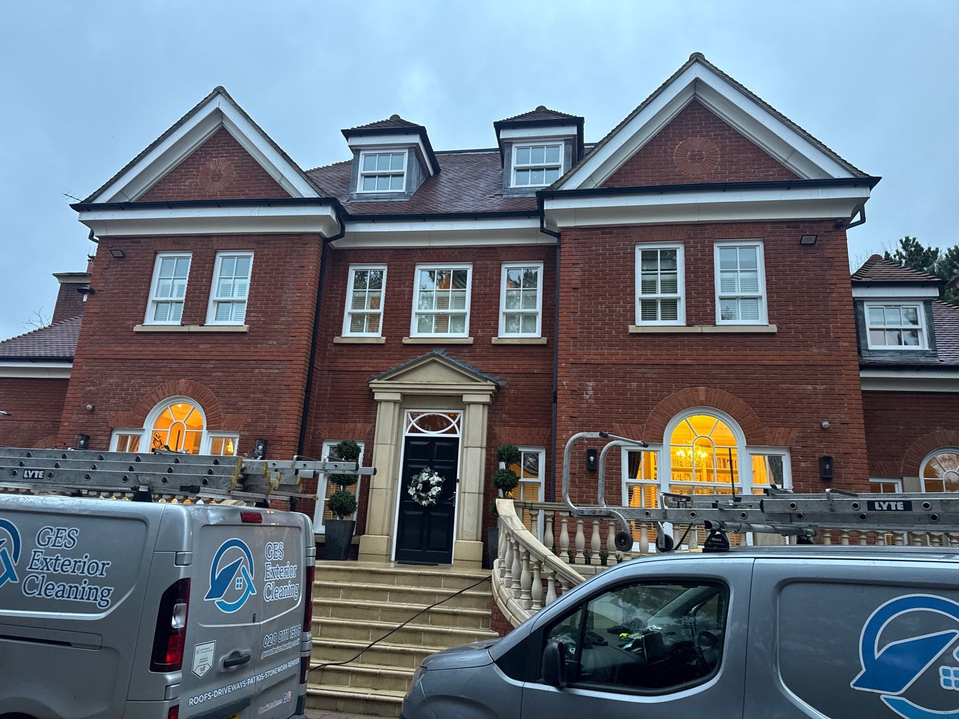 Roof Clean  - Moss Removal - Gutter Clean using Honda 15lpm Low Pressure Washing Machine by Ges Exterior Cleaning ltd